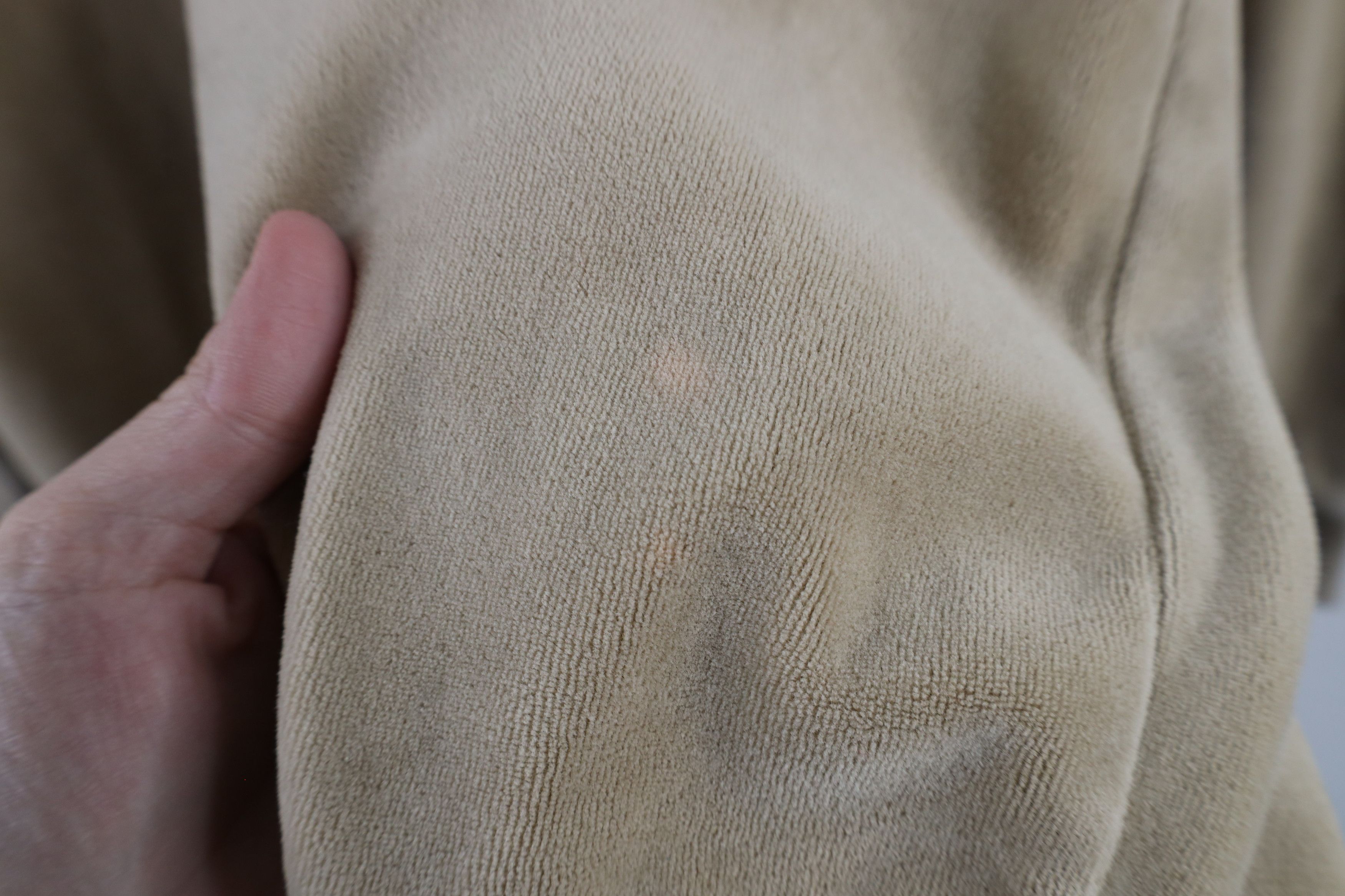 Vintage Vintage 90s Streetwear Velour Collared Pullover Sweater Size US L / EU 52-54 / 3 - 11 Thumbnail