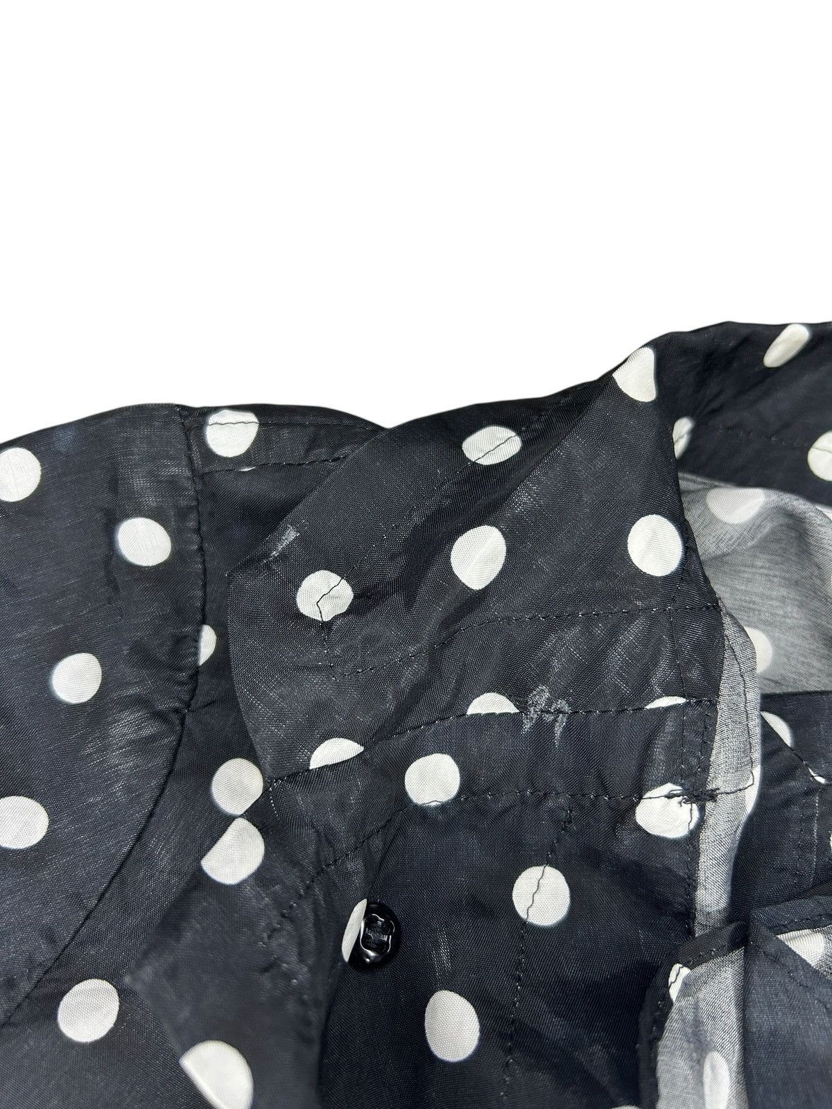 Comme des Garcons F/W 01 Ruffled Polka Dot Blazer Size M / US 6-8 / IT 42-44 - 9 Thumbnail