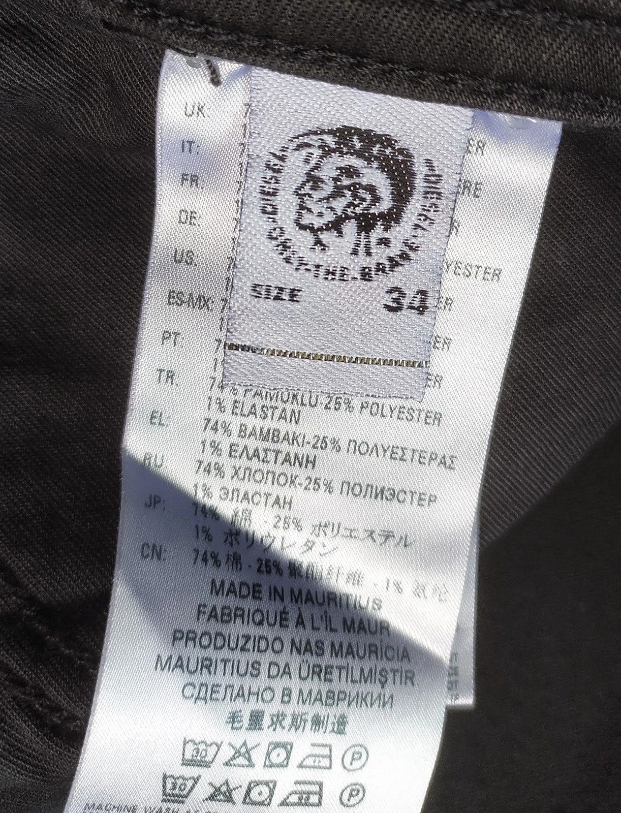 Diesel Diesel THOMMER-C L.32 MENS JEANS T/9603 Size US 34 / EU 50 - 8 Thumbnail