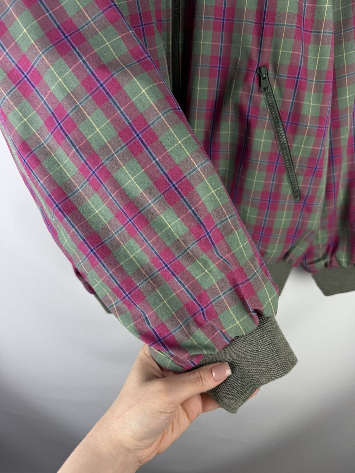 Lacoste Chemise Lacoste Vintage Reversible Bomber Jacket Size US M / EU 48-50 / 2 - 7 Thumbnail