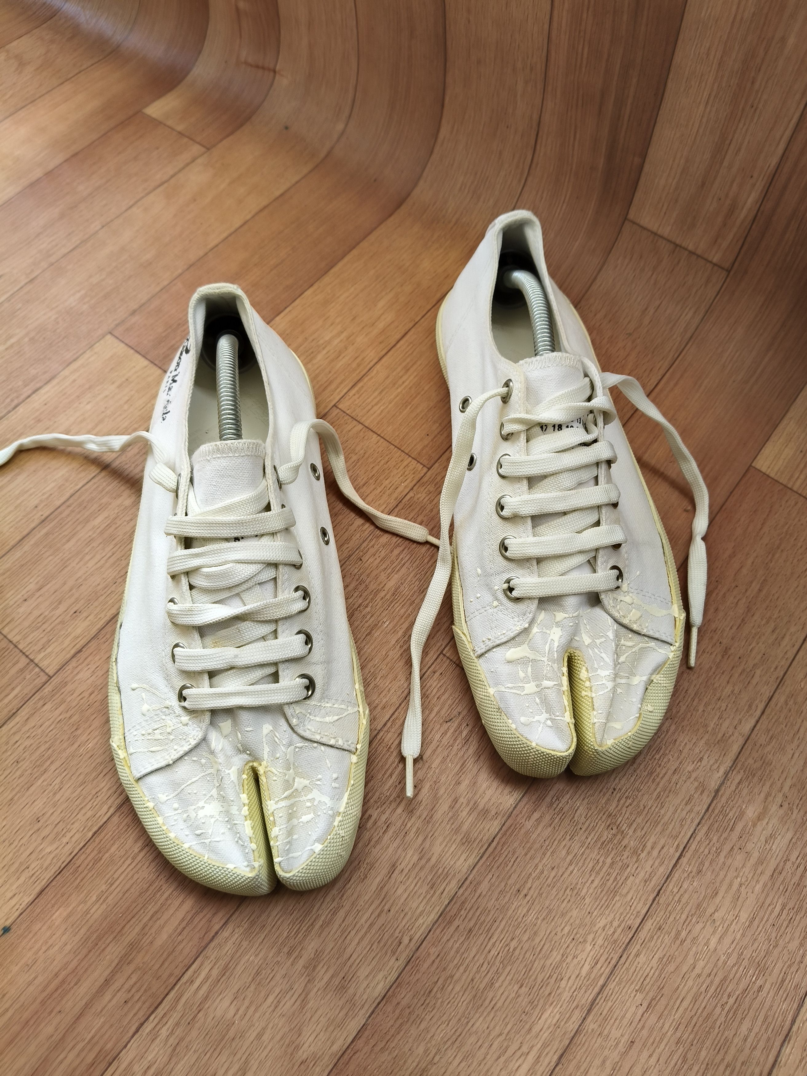 Maison Margiela Maison Margiela splatter canvas tabi Size US 9.5 / EU 42-43 - 3 Thumbnail
