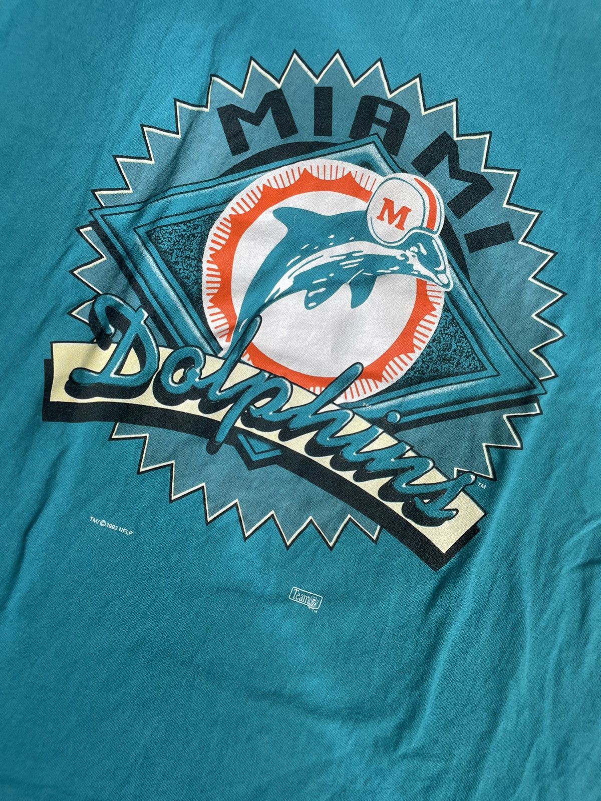 Starter × Vintage Vintage Miami Dolphins Tee Size US L / EU 52-54 / 3 - 2 Thumbnail