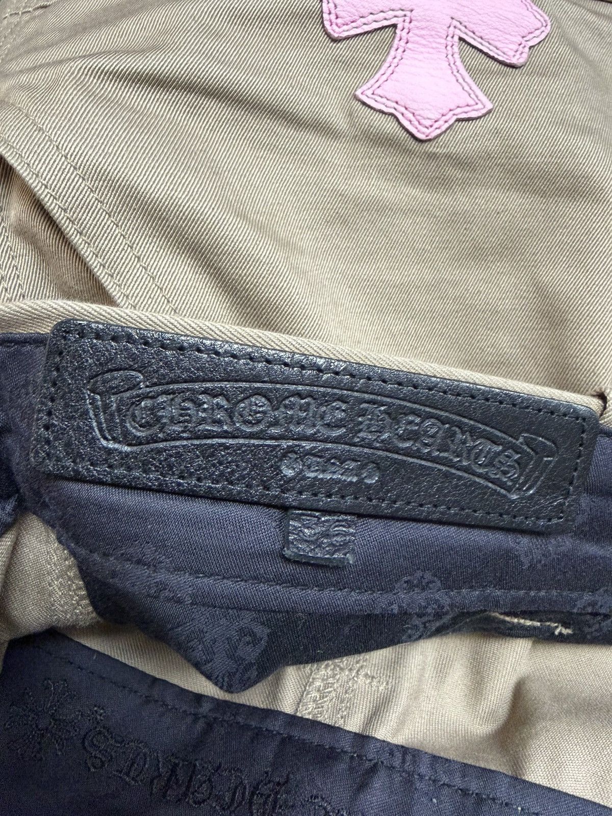 Chrome Hearts Chrome Hearts Pink Patch Khaki Carpenter 36 Size US 36 / EU 52 - 4 Thumbnail
