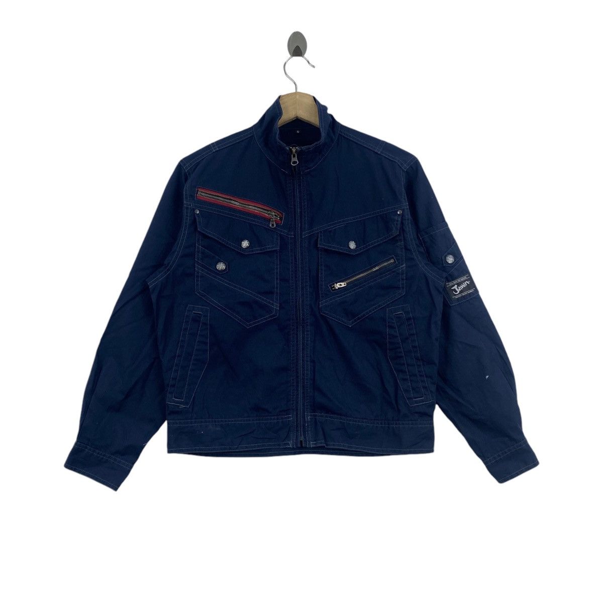 Japanese Brand JAWIN Japanese Brand Multi Pockets Navy Motorcycle Bike Size US S / EU 44-46 / 1 - 1 Thumbnail