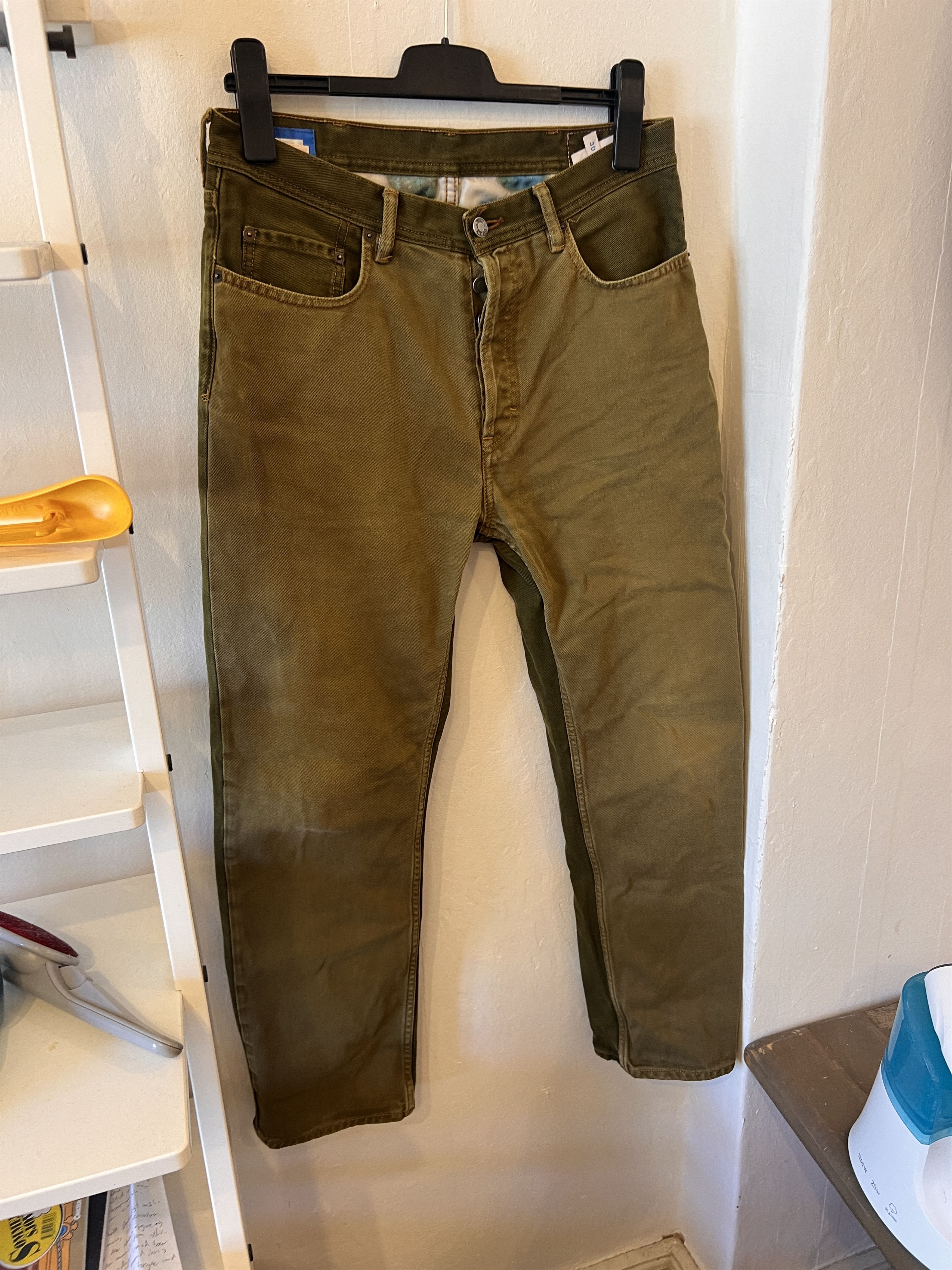 Acne Studios Western style cowboy denim pants Size US 30 / EU 46 - 2 Thumbnail