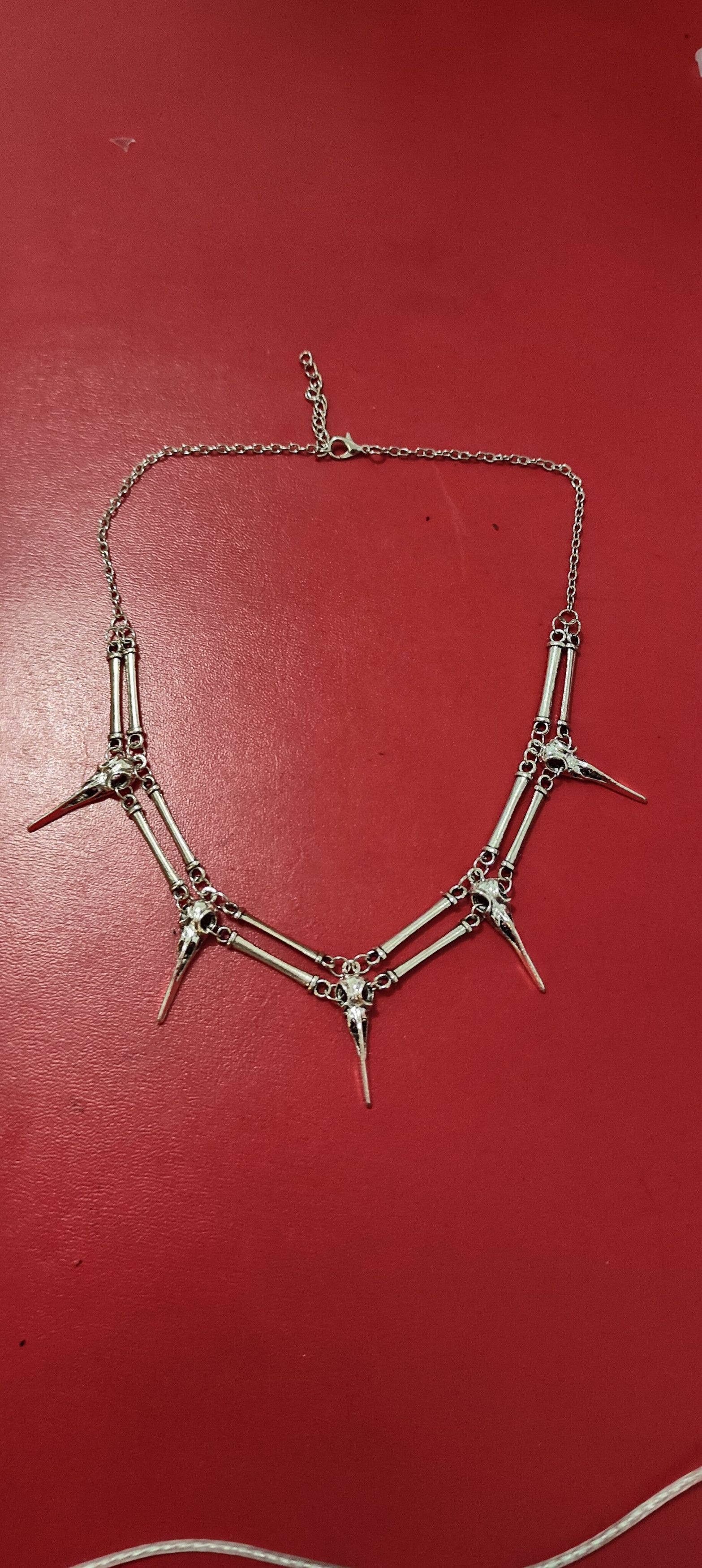 Jewelry × Vintage Antique Bird Skull Chocker Necklace Size ONE SIZE - 4 Thumbnail