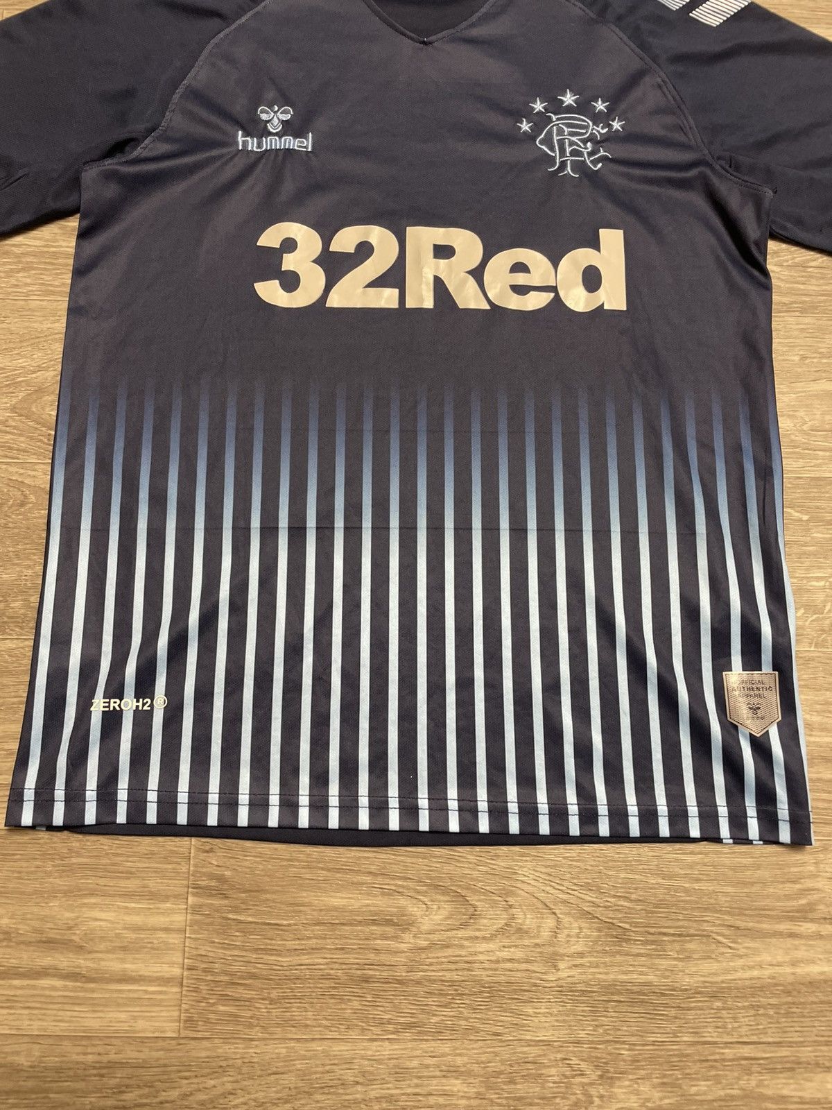 Hummel HUMMEL 2019-20 GLASGOW RANGERS SHIRT SOCCER JERSEY Size US M / EU 48-50 / 2 - 3 Thumbnail
