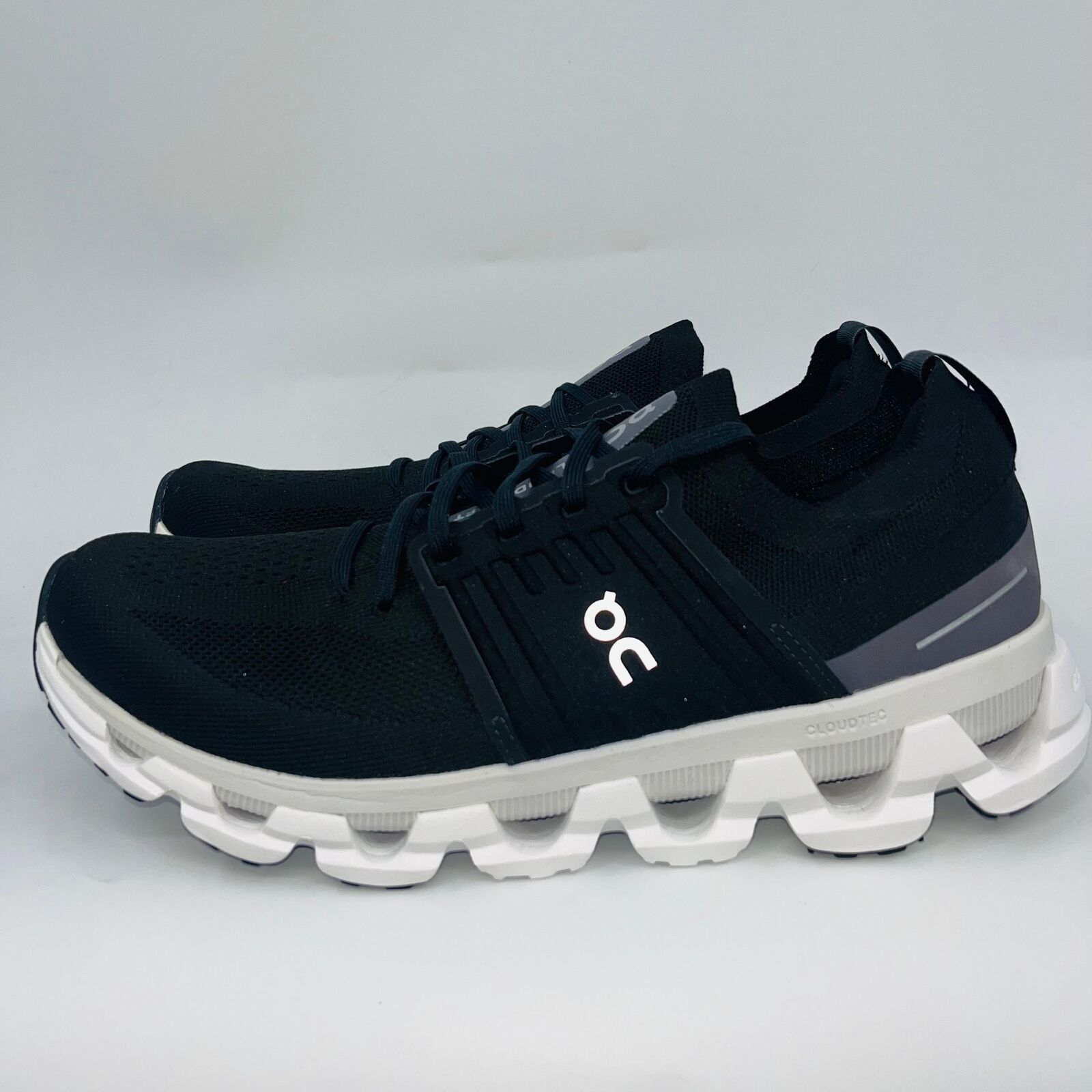 Cloud Kicker ON-RUNNING MENS CLOUDSWIFT 3 "BLACK/WHITE SNEAKERS SIZE 8B Size US 8 / IT 38 - 4 Thumbnail
