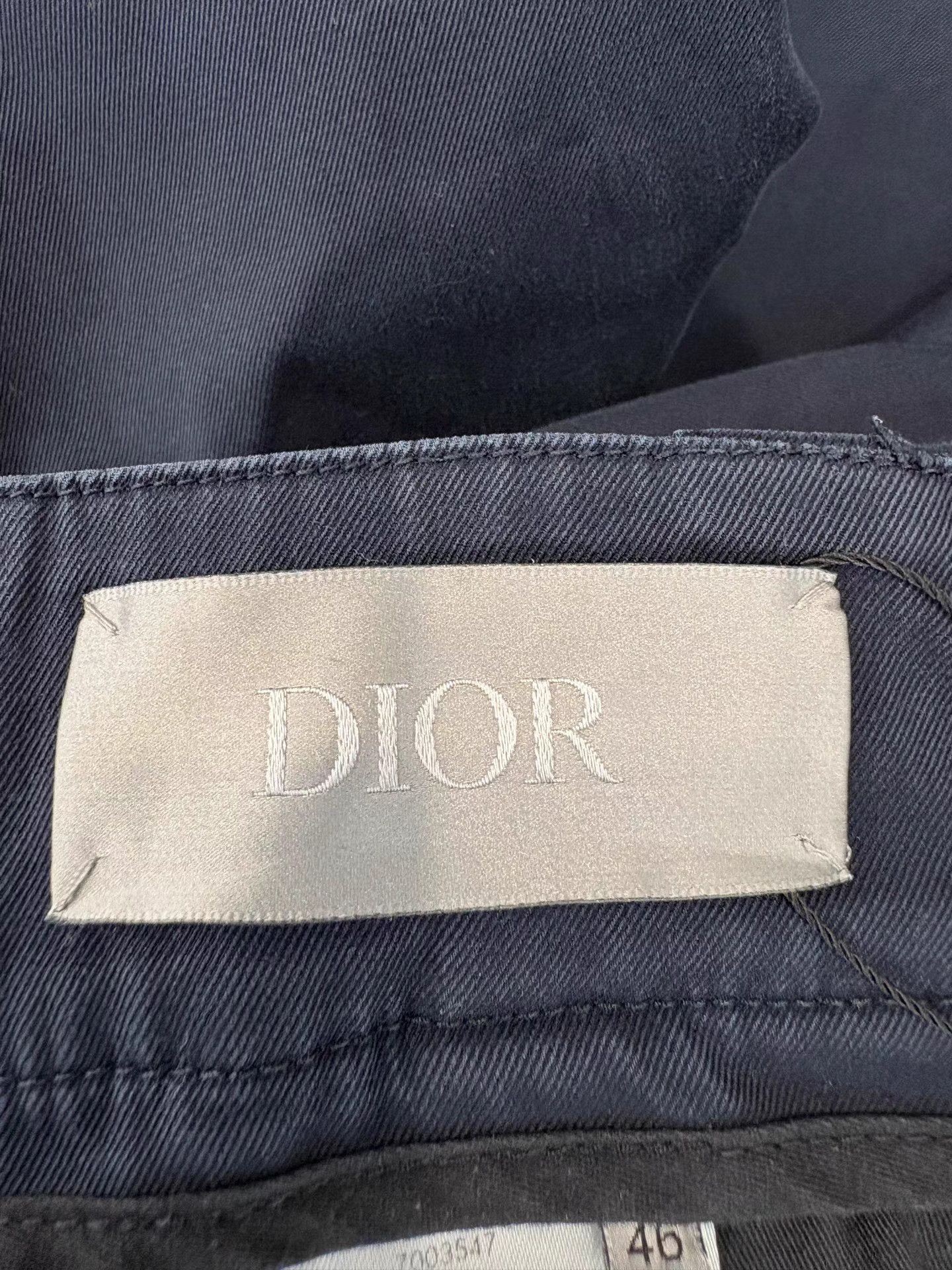 Dior DIOR Dark Blue Cargo Pants K1 Size US 30 / EU 46 - 4 Thumbnail