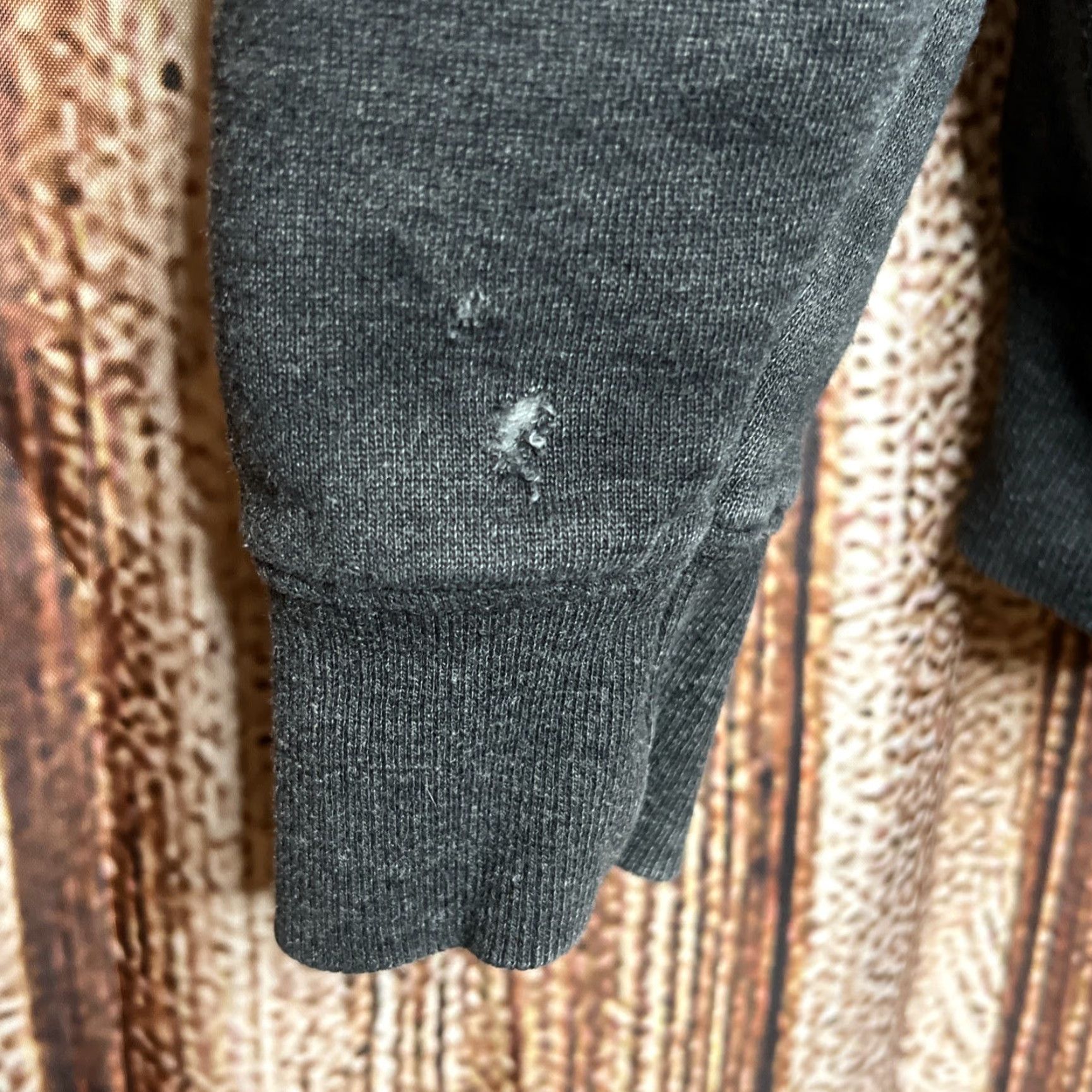 Quiksilver VINTAGE Quiksilver Hoodie with Sherpa Lining Zip Up Surf Style 2000s M Gray Men Size US M / EU 48-50 / 2 - 2 Thumbnail