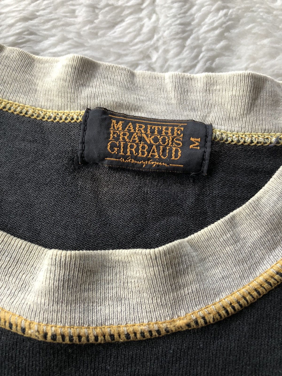 Marithe + Francois Girbaud Vintage Thrashed MFG Jean Therapy Shirt Tee Size US M / EU 48-50 / 2 - 8 Thumbnail