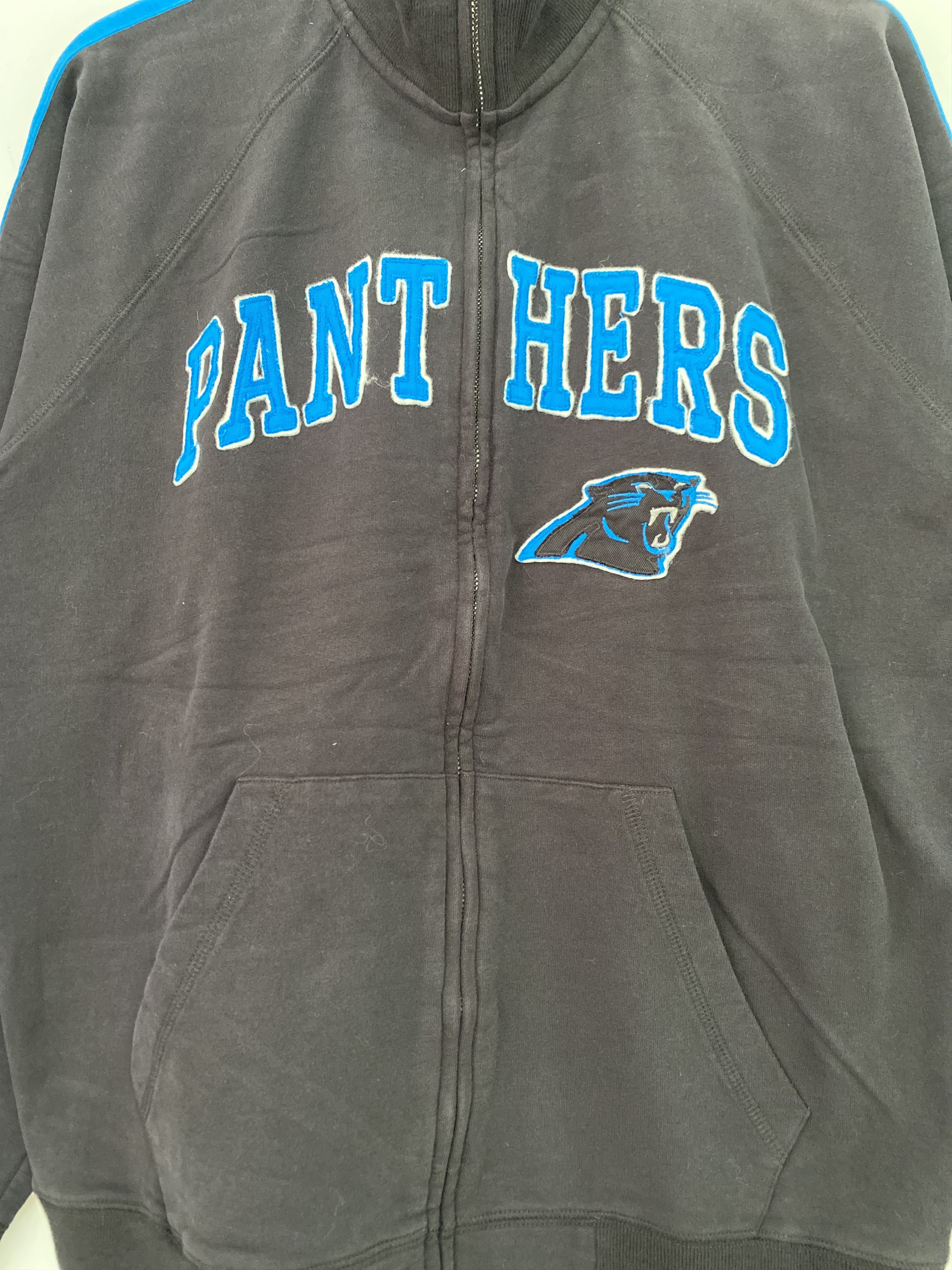 Vintage Vintage Carolina Panthers Sweatshirt Sweater L Size Size US L / EU 52-54 / 3 - 3 Thumbnail