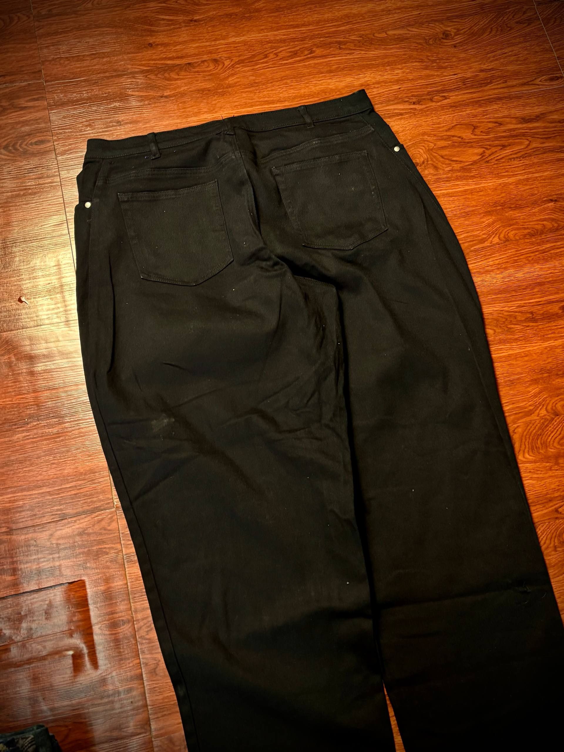 JNCO Vintage Y2K Black Baggy Jeans Super Nice Denim Pants Size US 40 / EU 56 - 4 Thumbnail