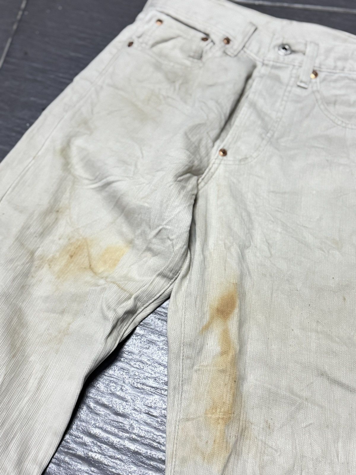 Levi's Vintage Clothing × Vintage VINTAGE LEVIS 702 BIG E NON SELVEDGE JEANS Size US 27 - 2 Thumbnail