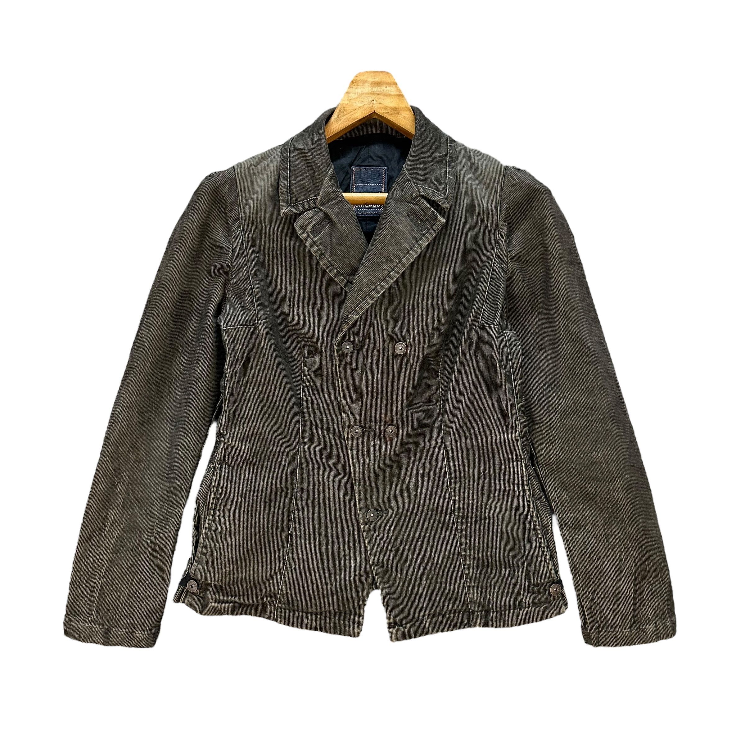 Vintage MFG Double Breast Corduroy Jacket #A78-1897