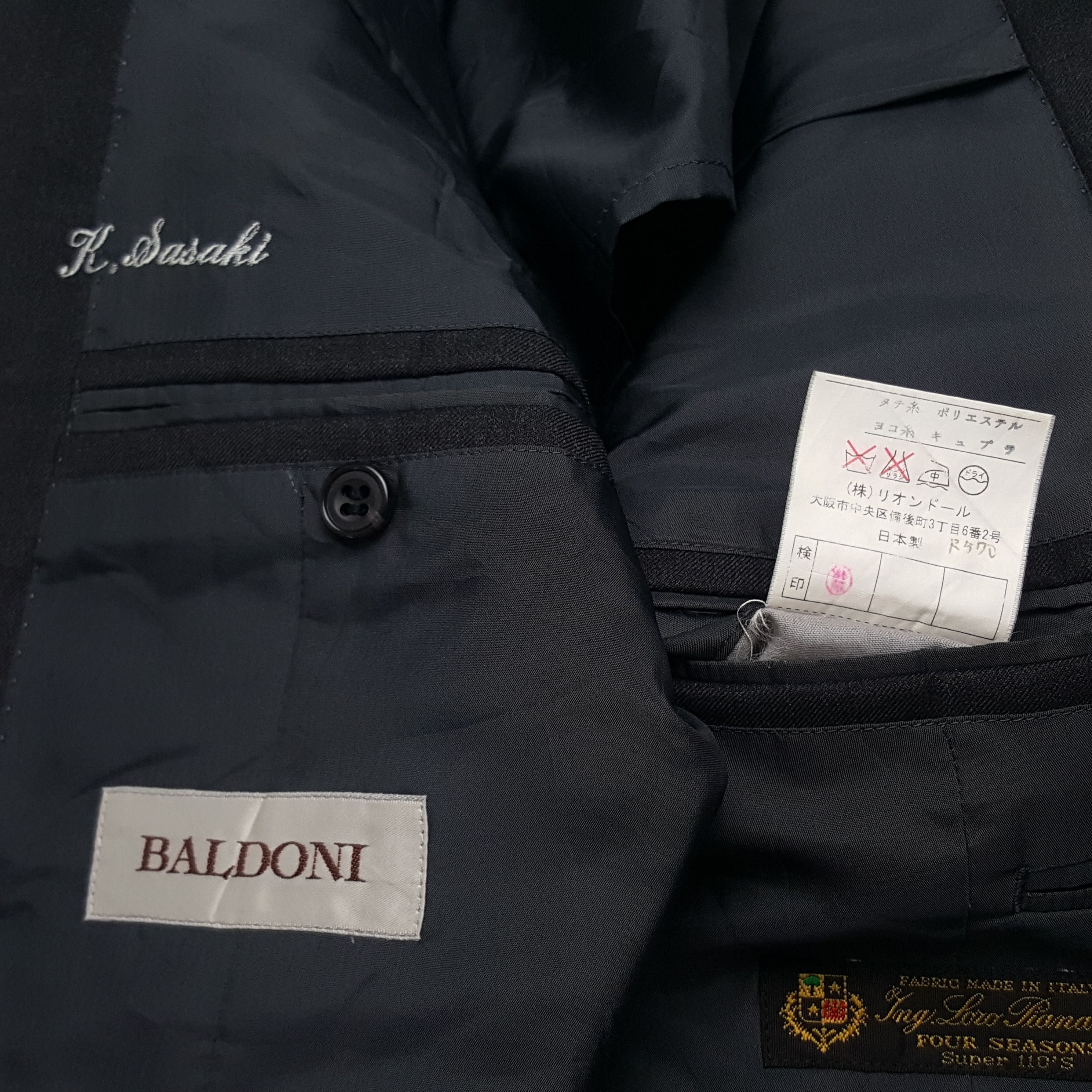 Loro Piana × Vintage Vintage Loro Piani Baldoni Italian Brand Blazer Size 42R - 8 Thumbnail