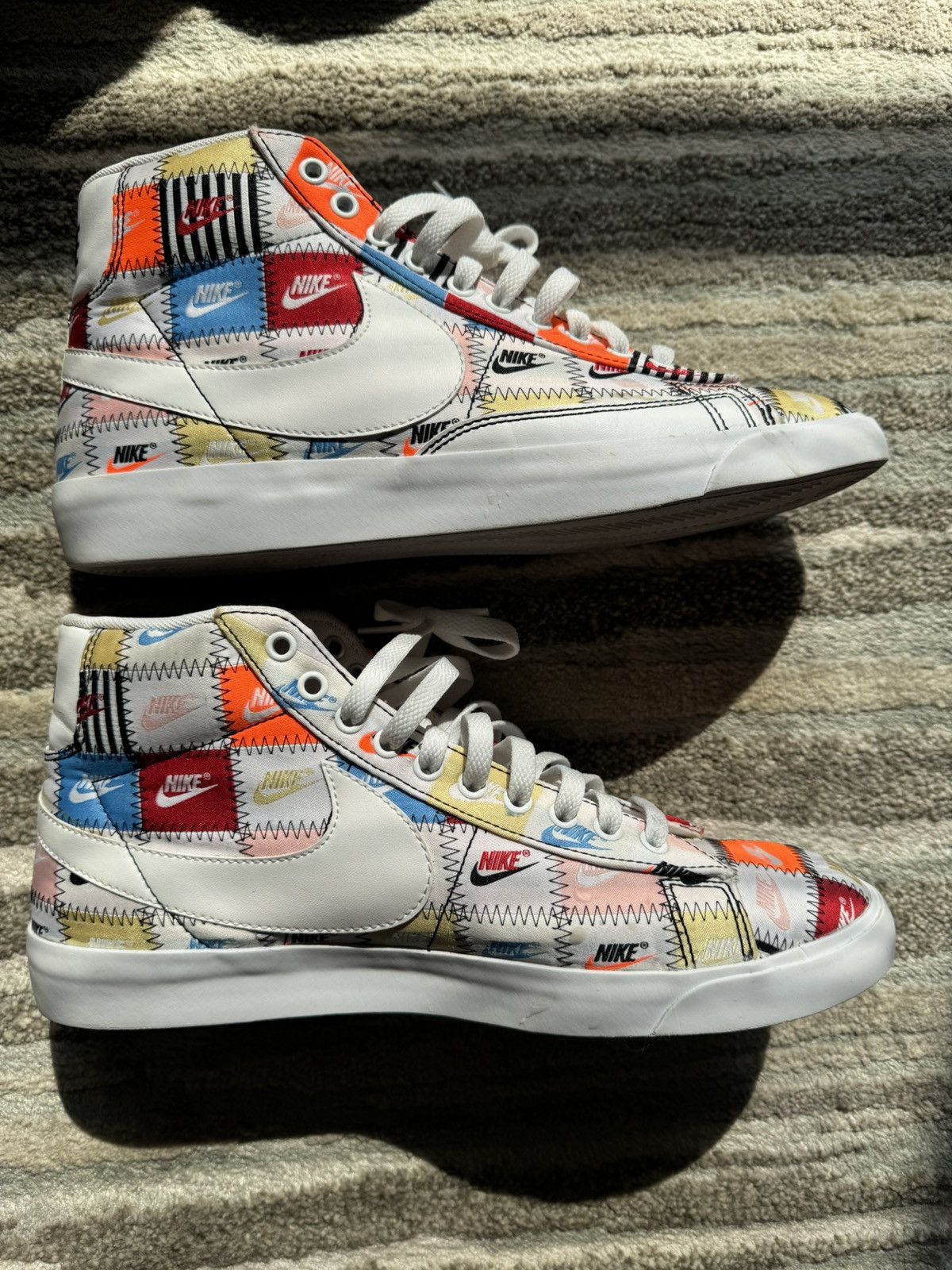 Nike Blazer mid “Patchwork” size 11.5 Size US 11.5 / EU 44-45 - 3 Thumbnail