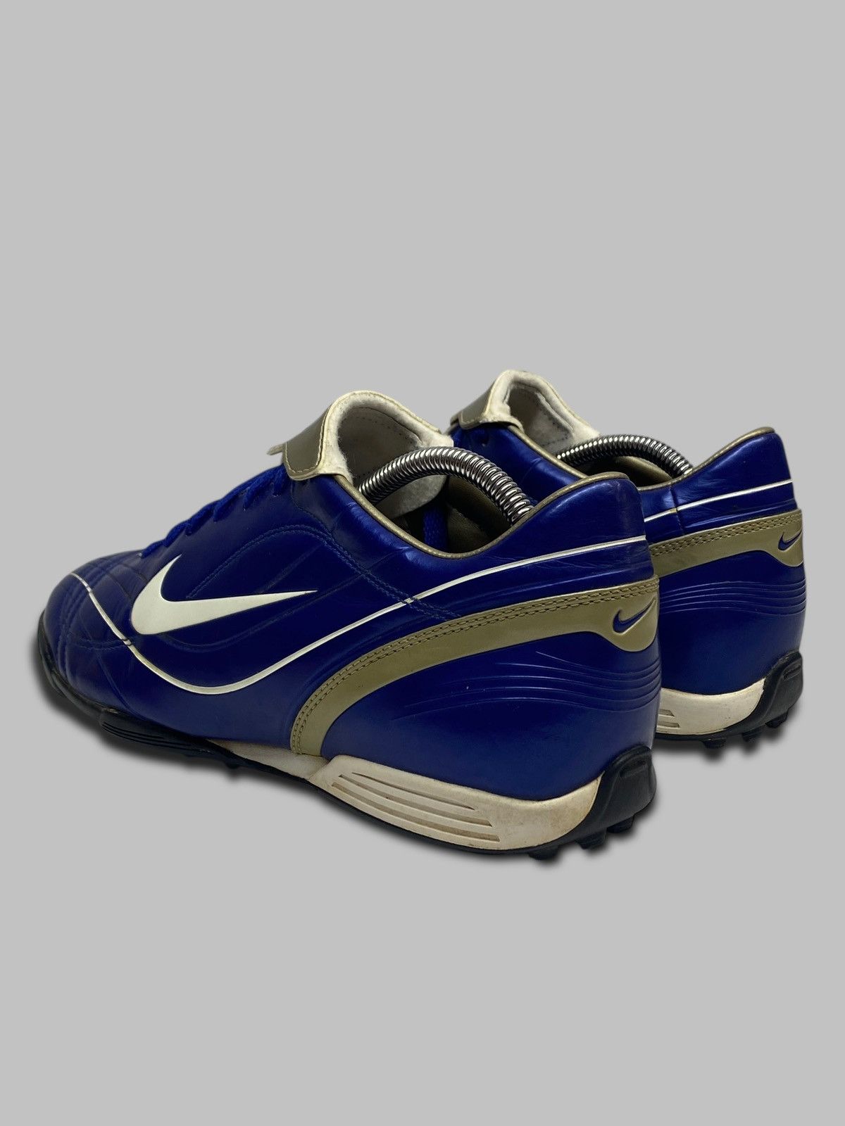 Nike Vintage Nike Mercurial Pace Vapor 2 Ronaldo R9 Royal Blue Size US 11.5 / EU 44-45 - 8 Thumbnail