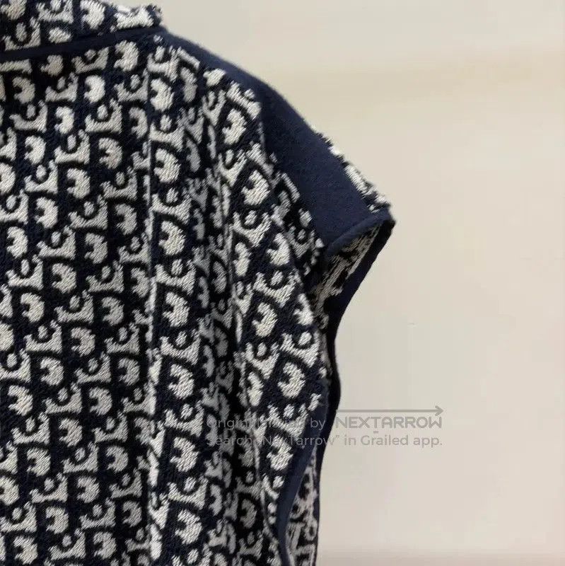 Dior Dior Sleeveless Long Hoodie in Deep Blue . Size XXS / US 00 / IT 34 - 2 Thumbnail