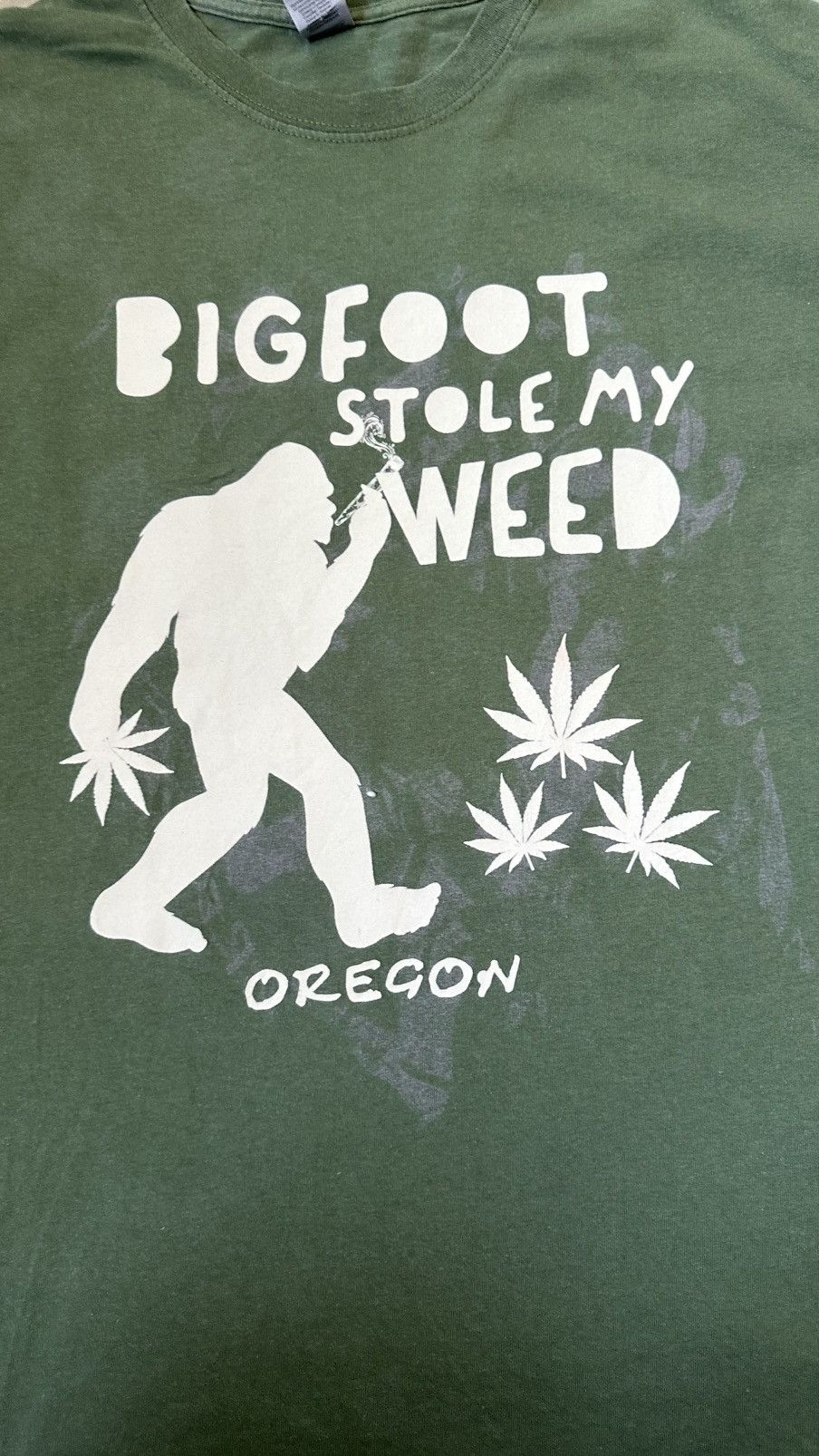 Vintage BIG FOOT STOLE MY WEED TEE Size US M / EU 48-50 / 2 - 2 Thumbnail