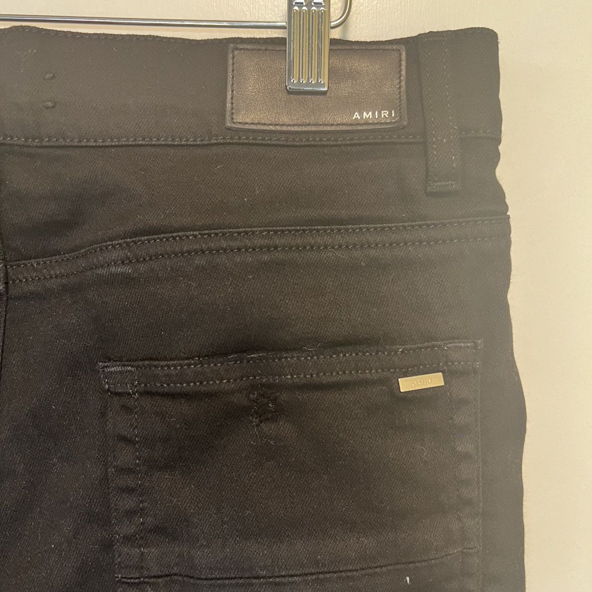 Amiri Amiri Broken Jeans Black Size US 31 - 3 Thumbnail