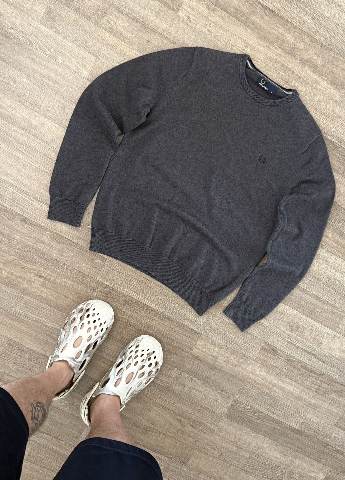 Fred Perry Vintage Fred Perry Sweater Knit Old Many Crewneck Jumper Size US M / EU 48-50 / 2 - 13 Thumbnail