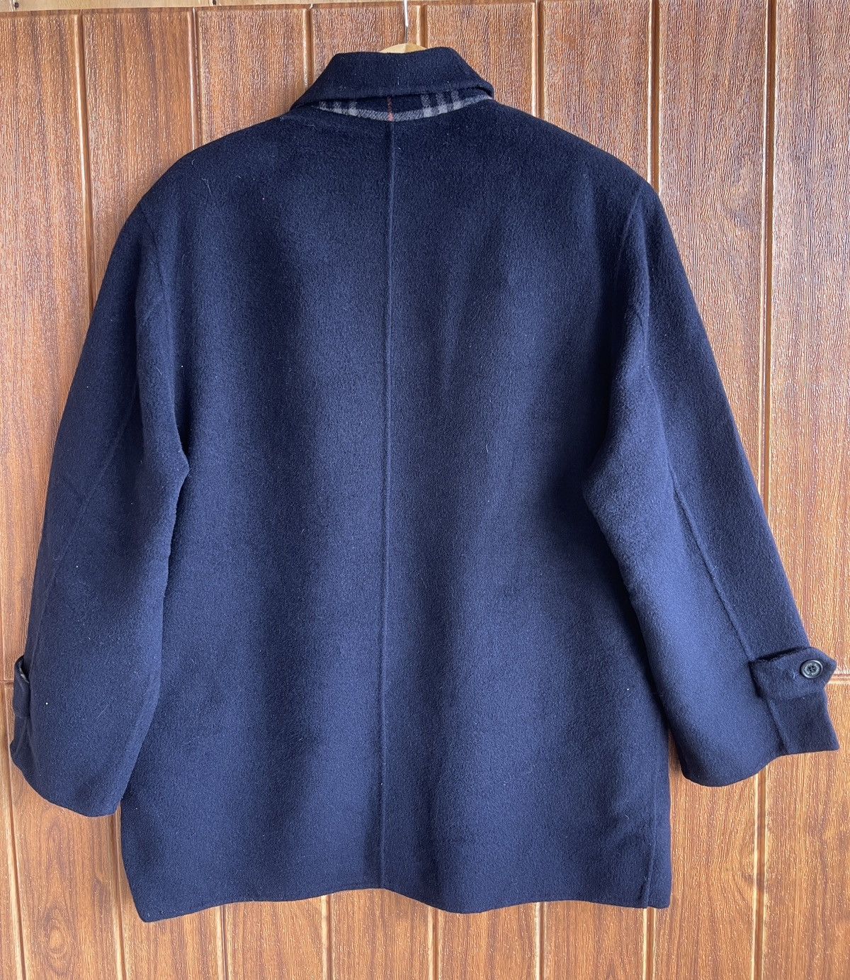 Last Drop🔥Rare🔥Vtg BURBERRYS Nova Check Wool Coat