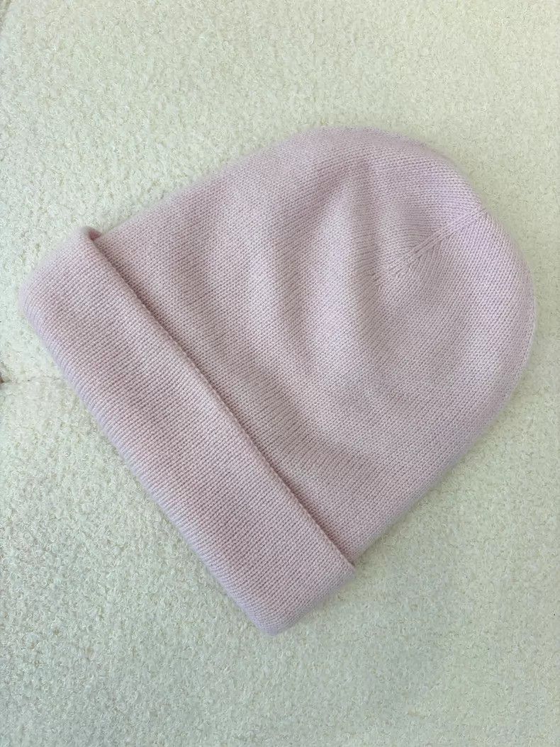 Chanel Chanel Pink rhinestone love cold hat Size ONE SIZE - 2 Thumbnail