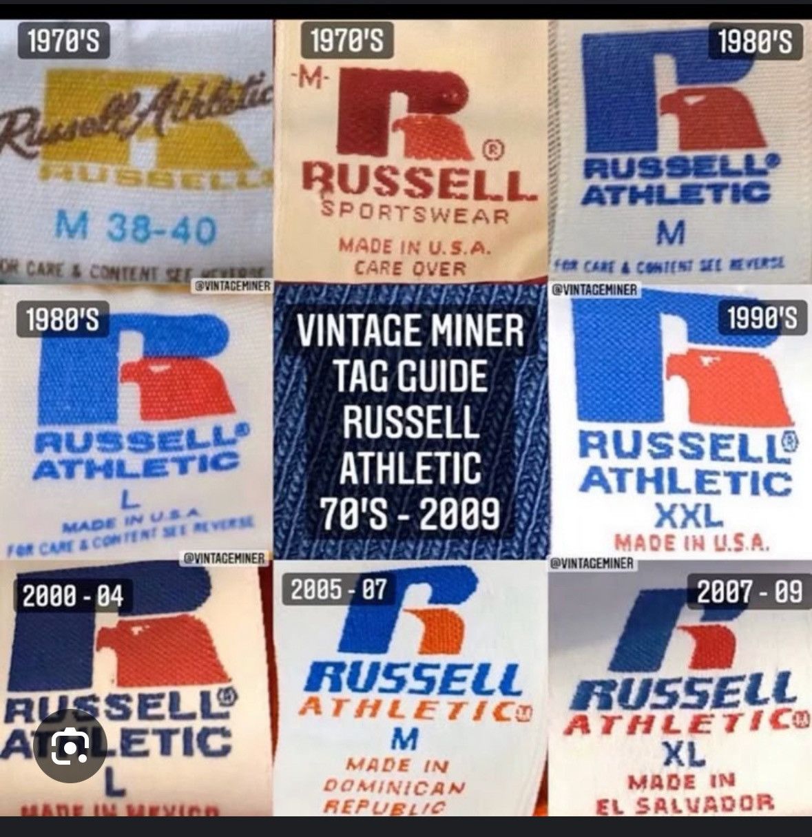 Vintage Vintage 70’s V Crewneck Russell Athletic Sweatshirt ERD Punk Size US M / EU 48-50 / 2 - 6 Thumbnail