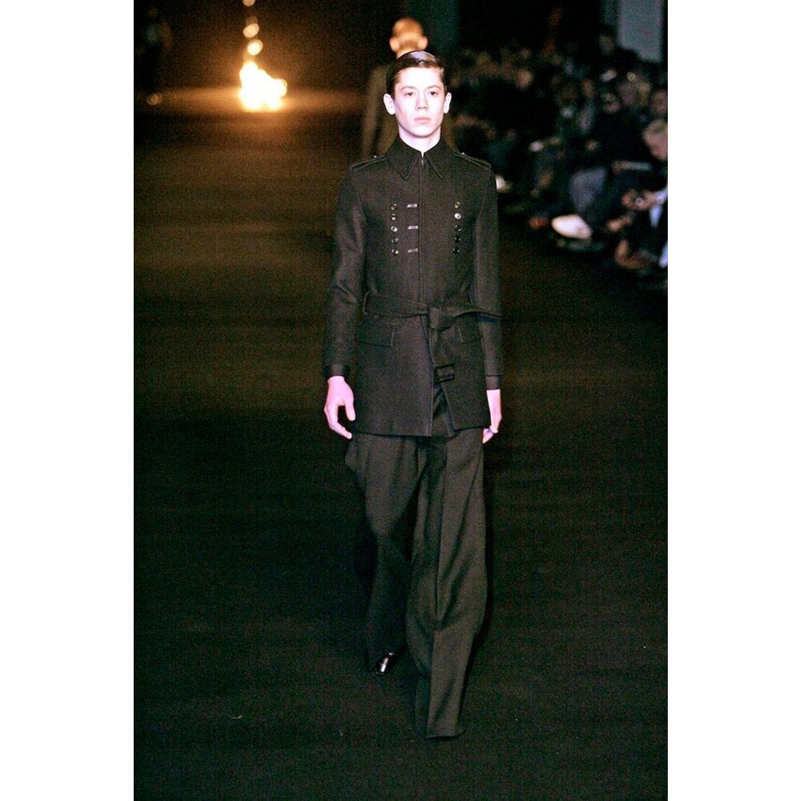 Dior A/W2006 Dior by Hedi Slimane runway military coat Size US M / EU 48-50 / 2 - 2 Thumbnail