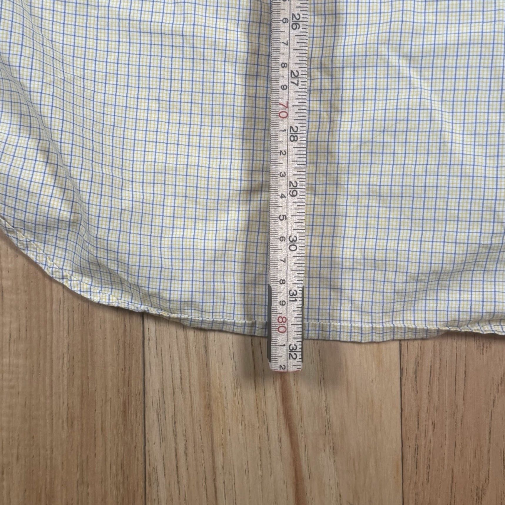 Polo Ralph Lauren Polo Ralph Lauren Button-Up Shirt Mens L Large Blake Cotton Gingham Check Yellow Blue Multicolor Long Sleeve Mens Size US L / EU 52-54 / 3 - 6 Thumbnail