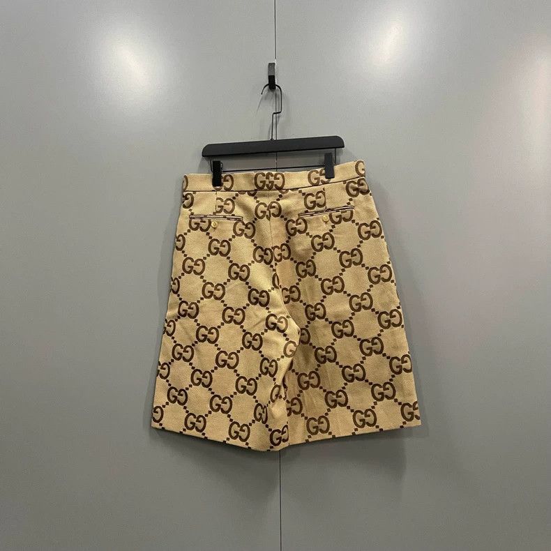 Gucci Gucci Brown GG full-printed shorts 2501-Nextarrow Size US 36 / EU 52 - 2 Thumbnail