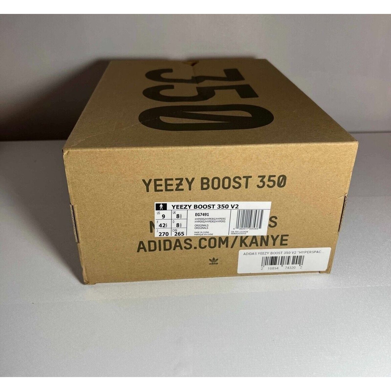 Adidas Size 9 - adidas Yeezy Boost 350 V2 Low Hyperspace Size US 9 / EU 42 - 8 Thumbnail