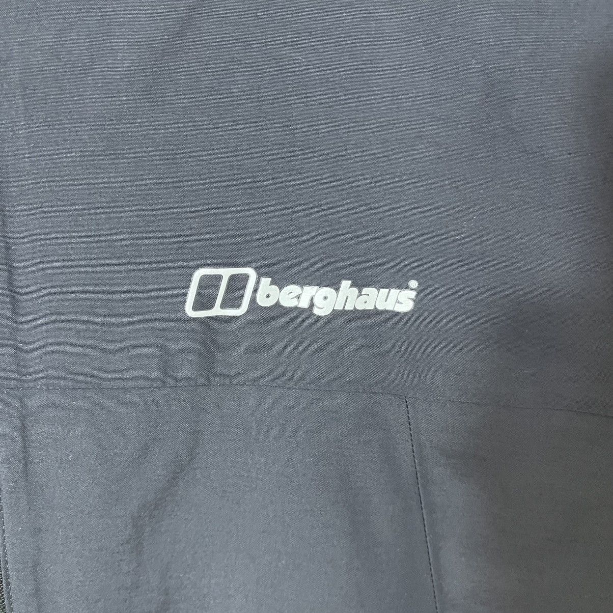 Berghaus Berghaus Hygroshell Black Windbreaker Waterproof Jacket Size XL / US 12-14 / IT 48-50 - 2 Thumbnail