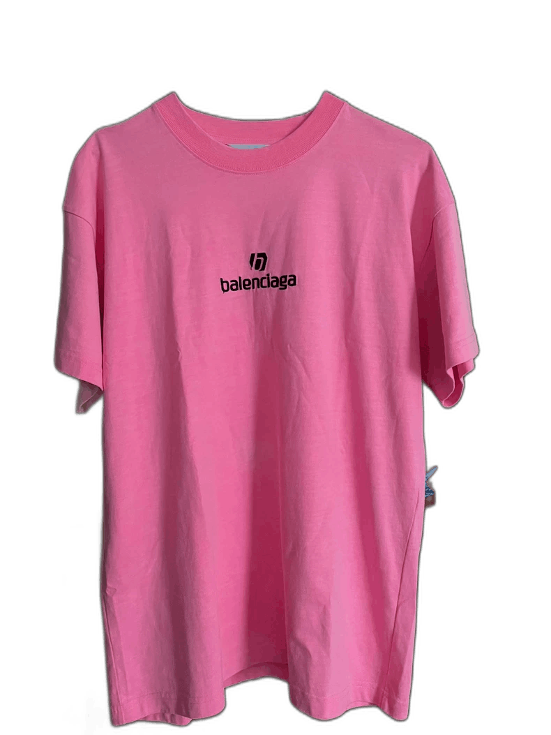 Balenciaga balenciaga pink short sleeve shirt-2507 Size US S / EU 44-46 / 1 - 1 Thumbnail