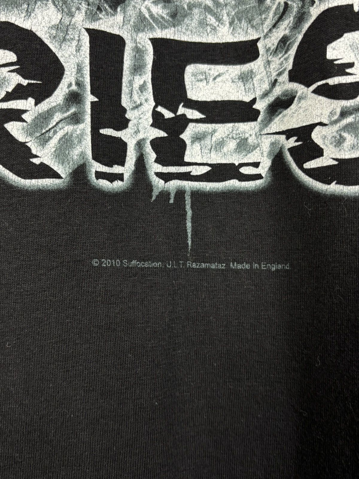 Band Tees Suffocation 2010 Come Hell Or High Priest Metal Long Sleeve Size US L / EU 52-54 / 3 - 6 Thumbnail