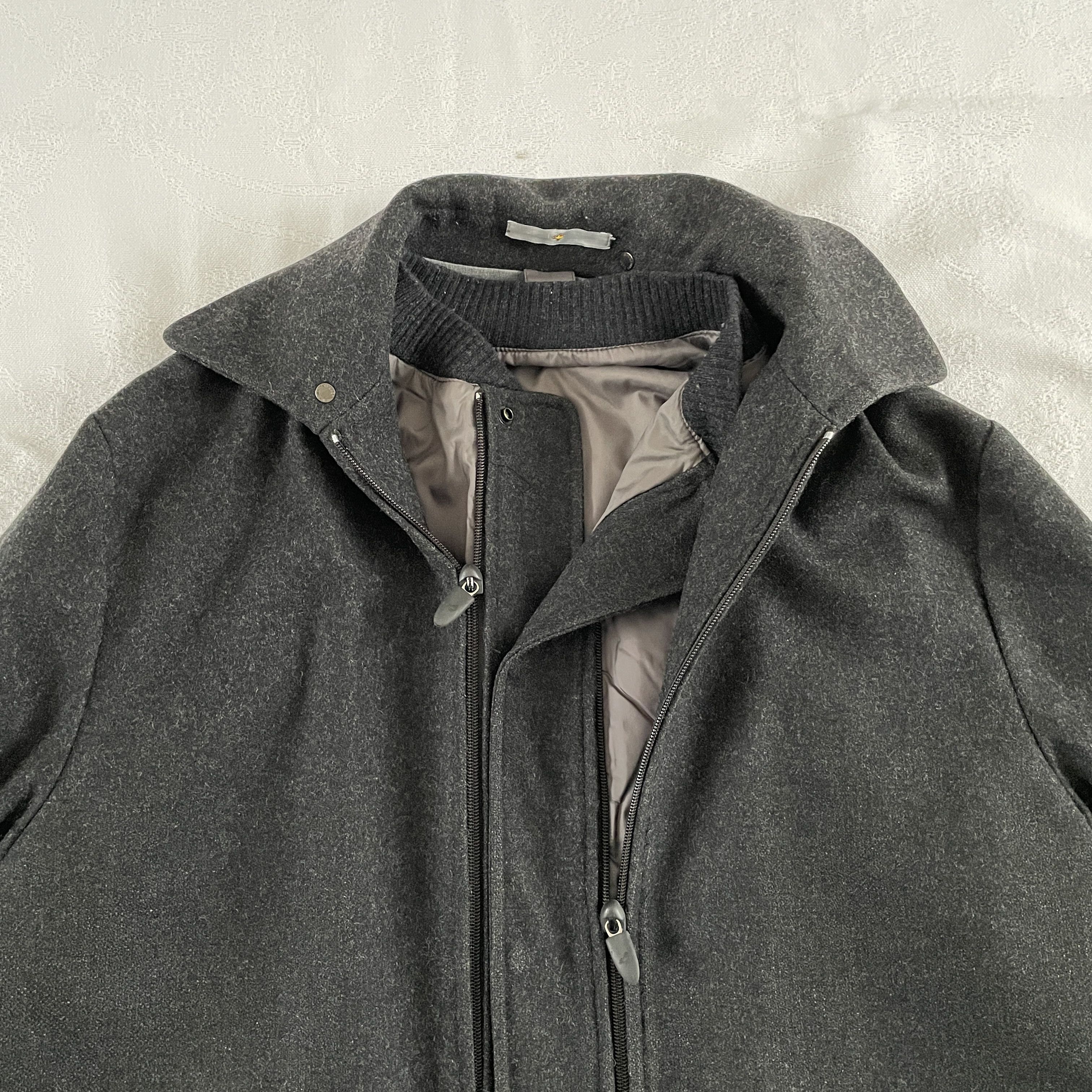 Mandarina Duck Mandarina Duck Double Zipped Jacket with Liner (90s) Size US L / EU 52-54 / 3 - 7 Thumbnail