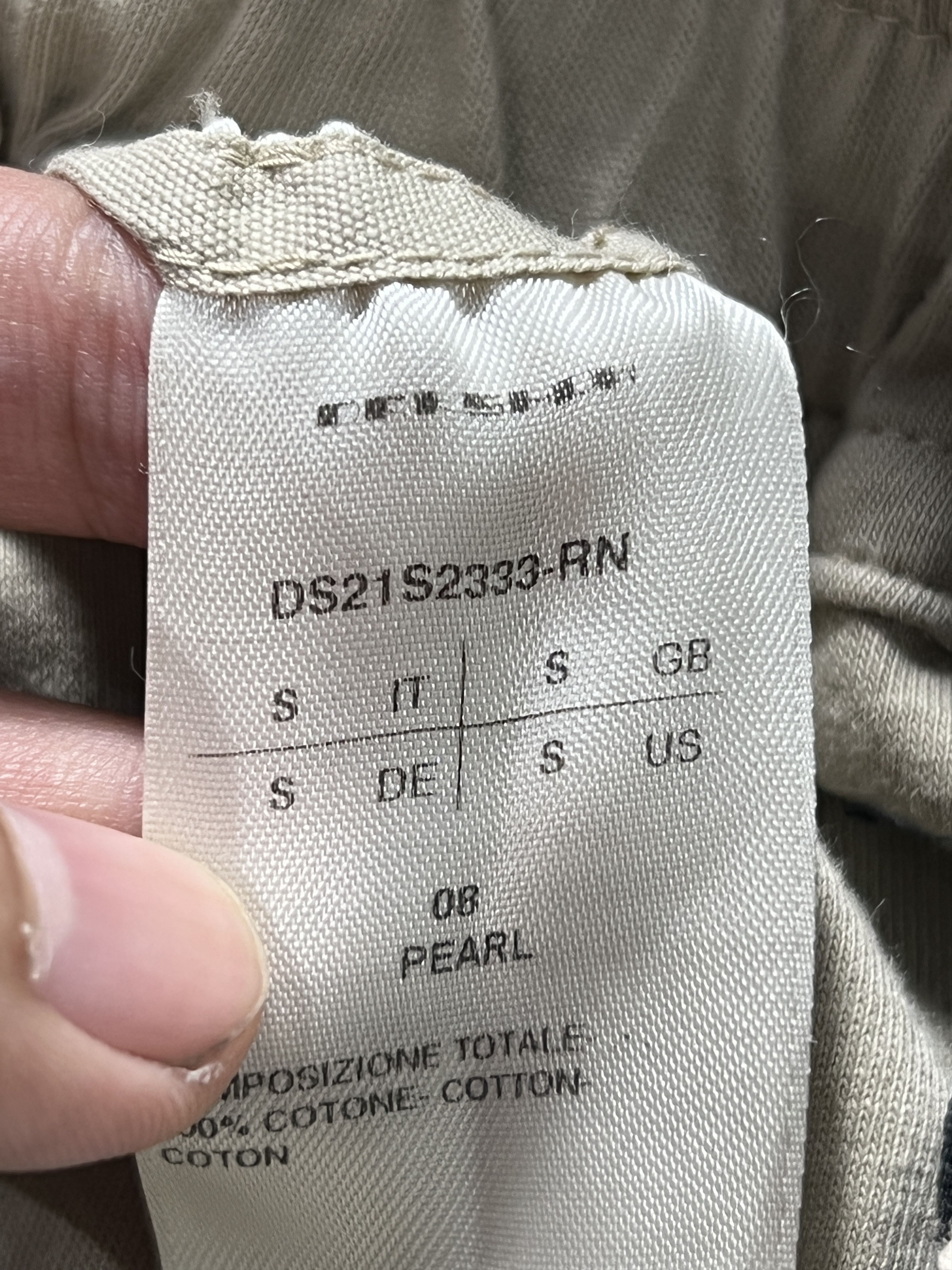 Rick Owens Drkshdw Rick Owens DRKSHDW Pearl Pods Shorts S Beige Size US 31 - 9 Thumbnail