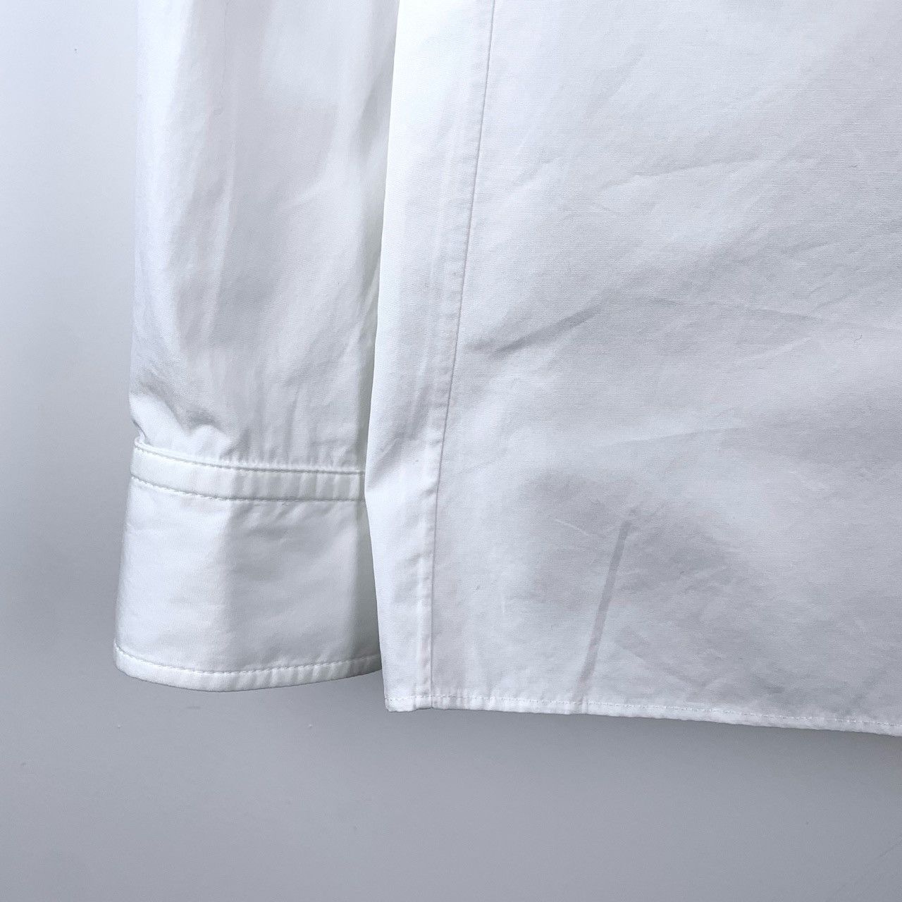 Hermes Hermès Notched Lapel Single-Breasted Long-Sleeve Shirt Size XS / US 0-2 / IT 36-38 - 4 Thumbnail