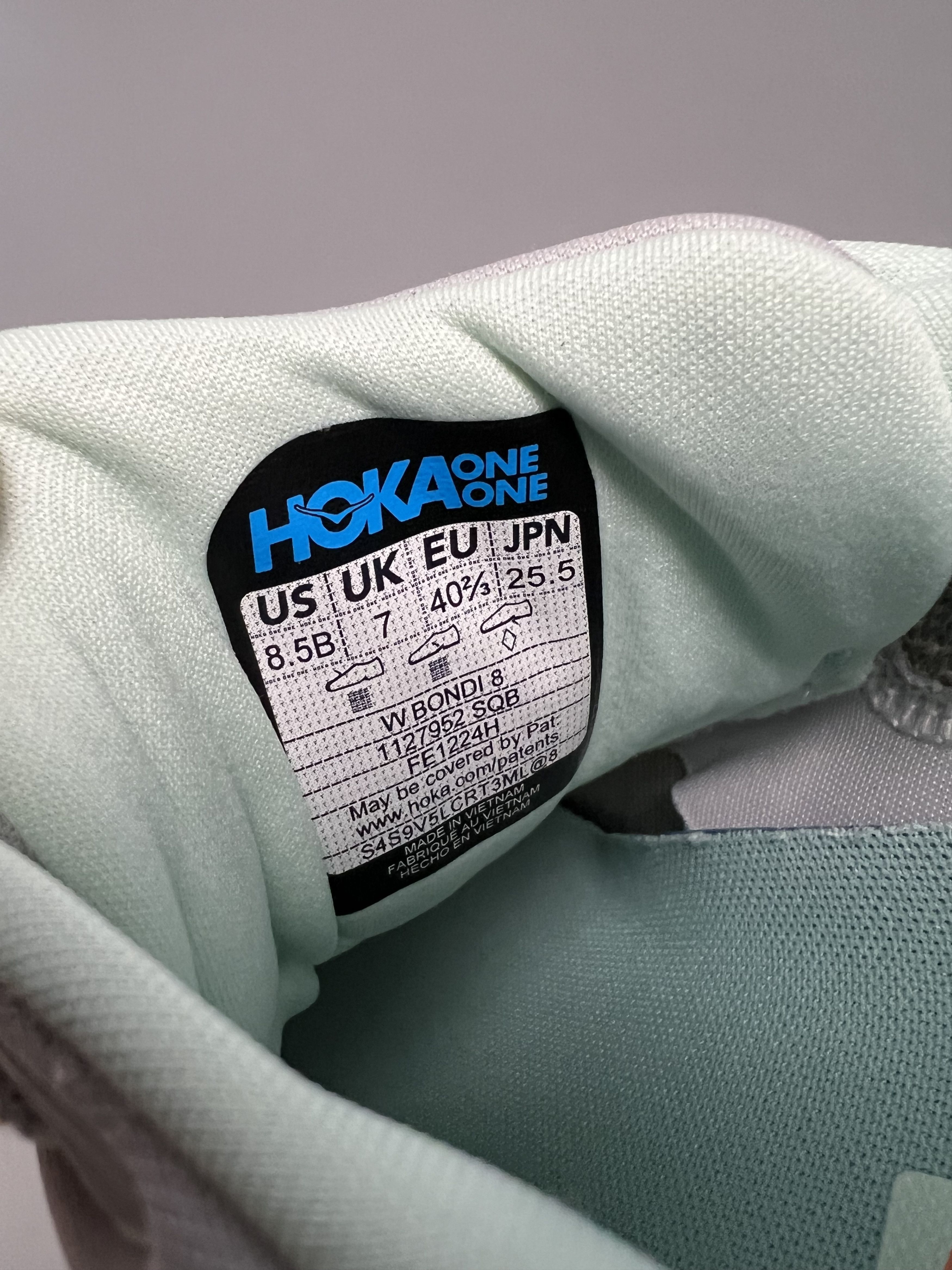 Hoka 8.5B Hoka One One Bondi 8 Running Shoes Walking Gym Size US 8.5 / IT 38.5 - 10 Thumbnail