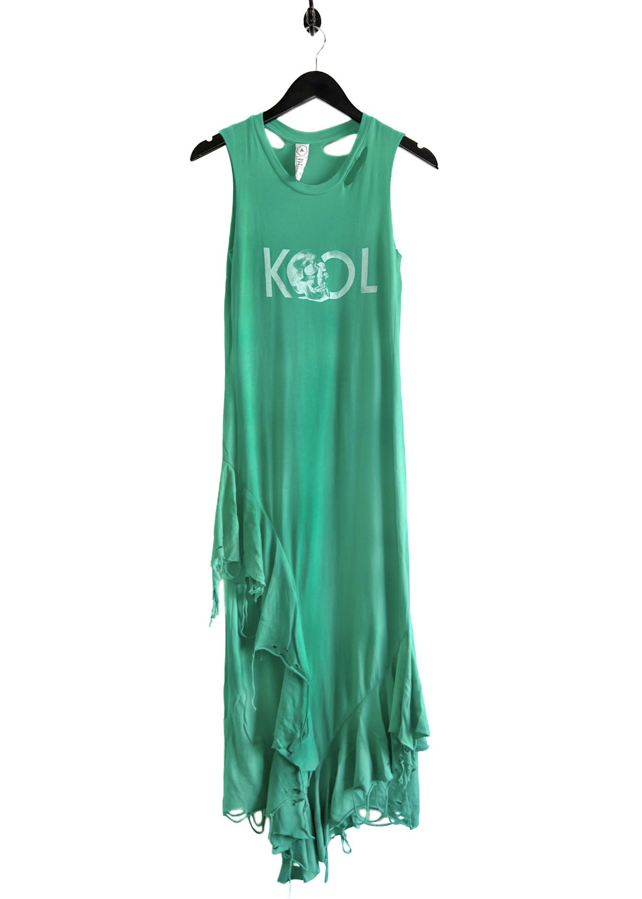Alchemist Alchemist 2018 Hold Fast Green Kool Skull Tank Dress Size XS / US 0-2 / IT 36-38 - 1 Thumbnail