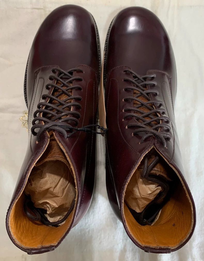 Yuketen Yuketen Yuketen Alan Work Boots in Burgundy Color-2506 Size US 7 / EU 40 - 8 Thumbnail
