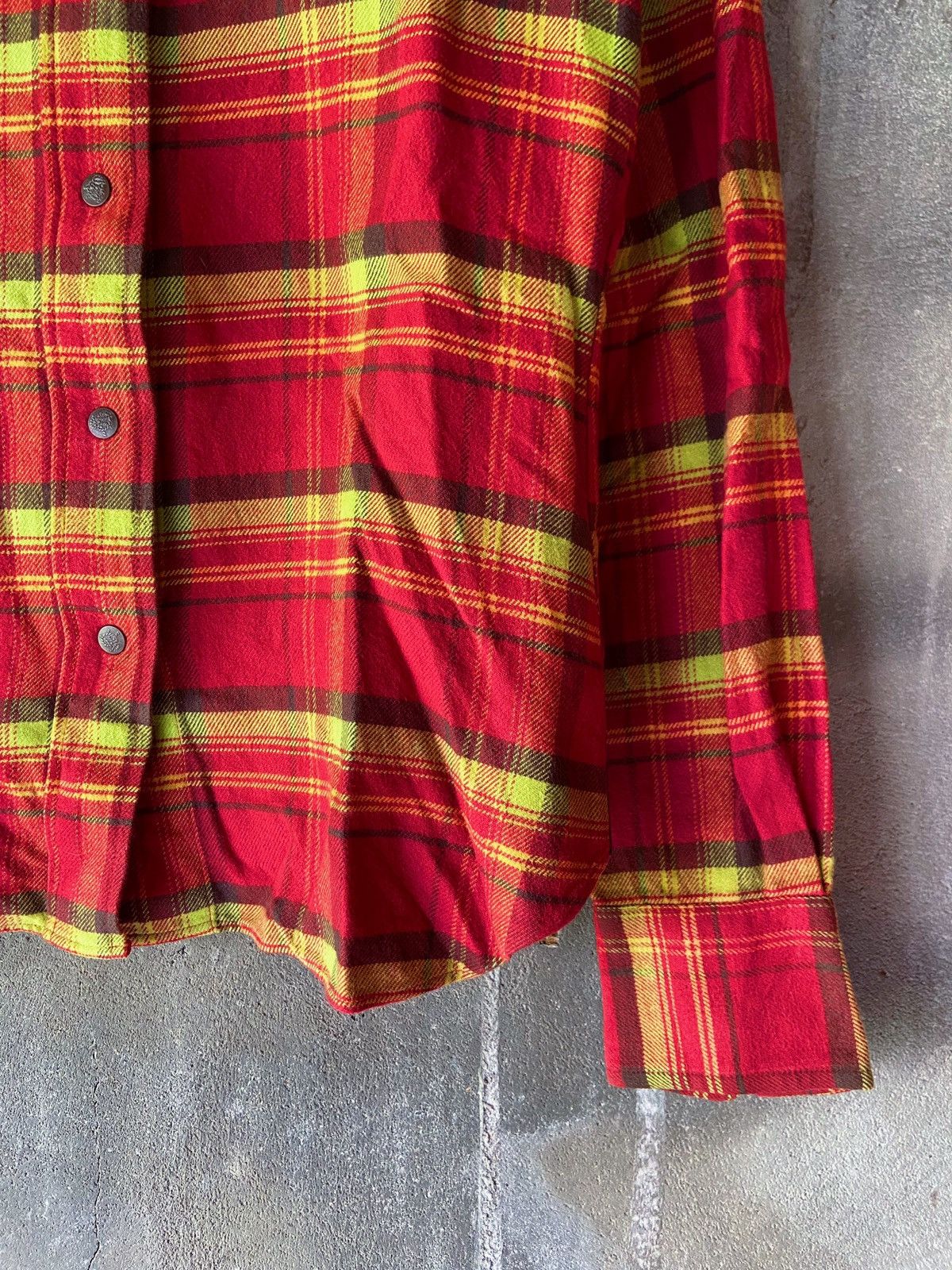If Six Was Nine AUTHENTIC SEXY JAPANESE PLAID BUTTON DOWN SHIRT Size US S / EU 44-46 / 1 - 6 Thumbnail