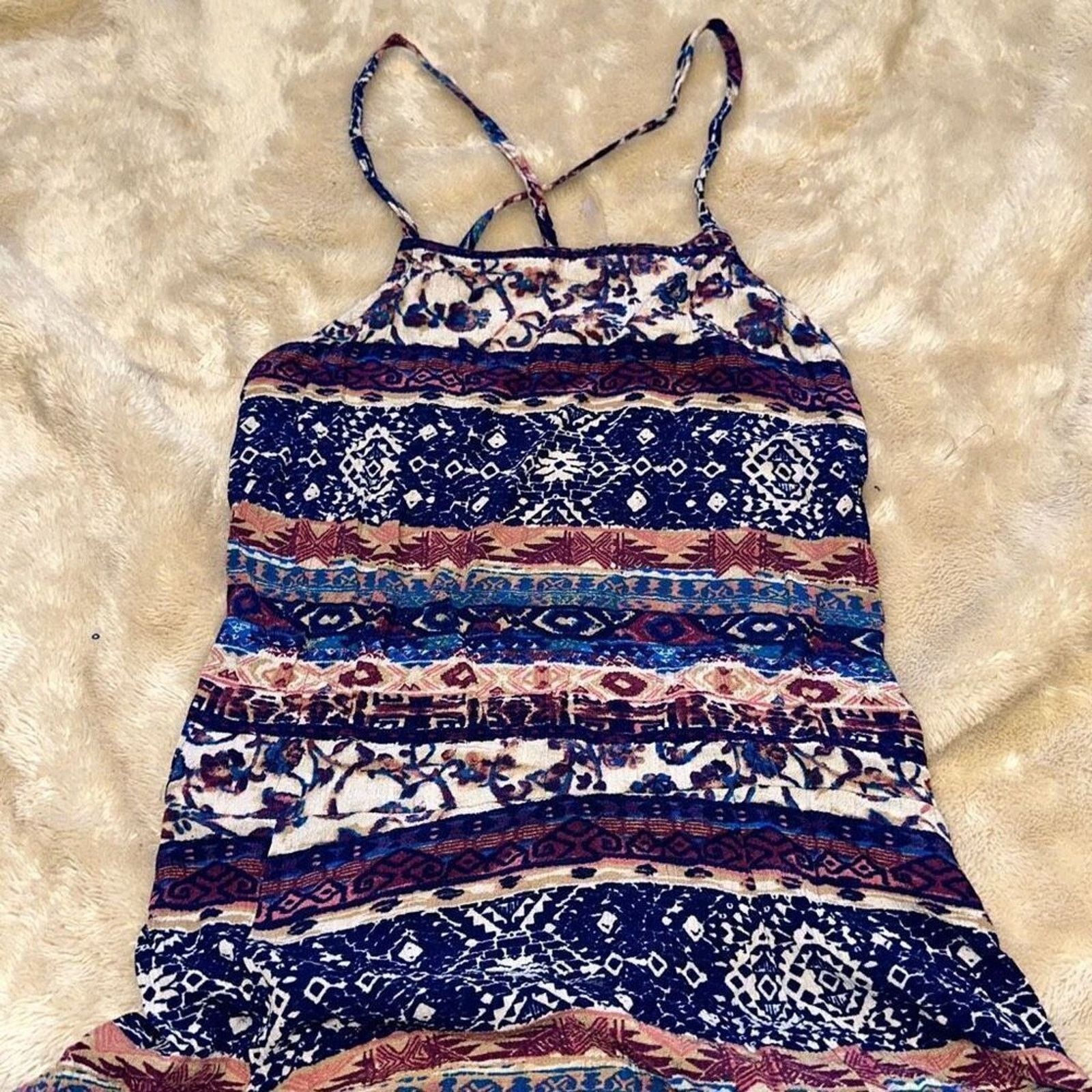 Other LA Hearts Bohemian Open Back Dress | Sz M Size M / US 6-8 / IT 42-44 - 4 Thumbnail