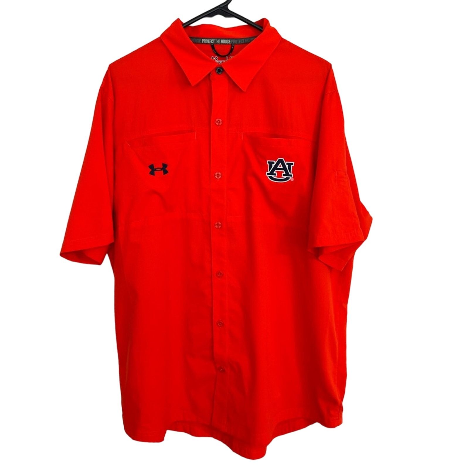 Under Armour Under Armour AUBURN TIGERS PFG Quick-Dry Button Shirt Large Size US L / EU 52-54 / 3 - 1 Thumbnail