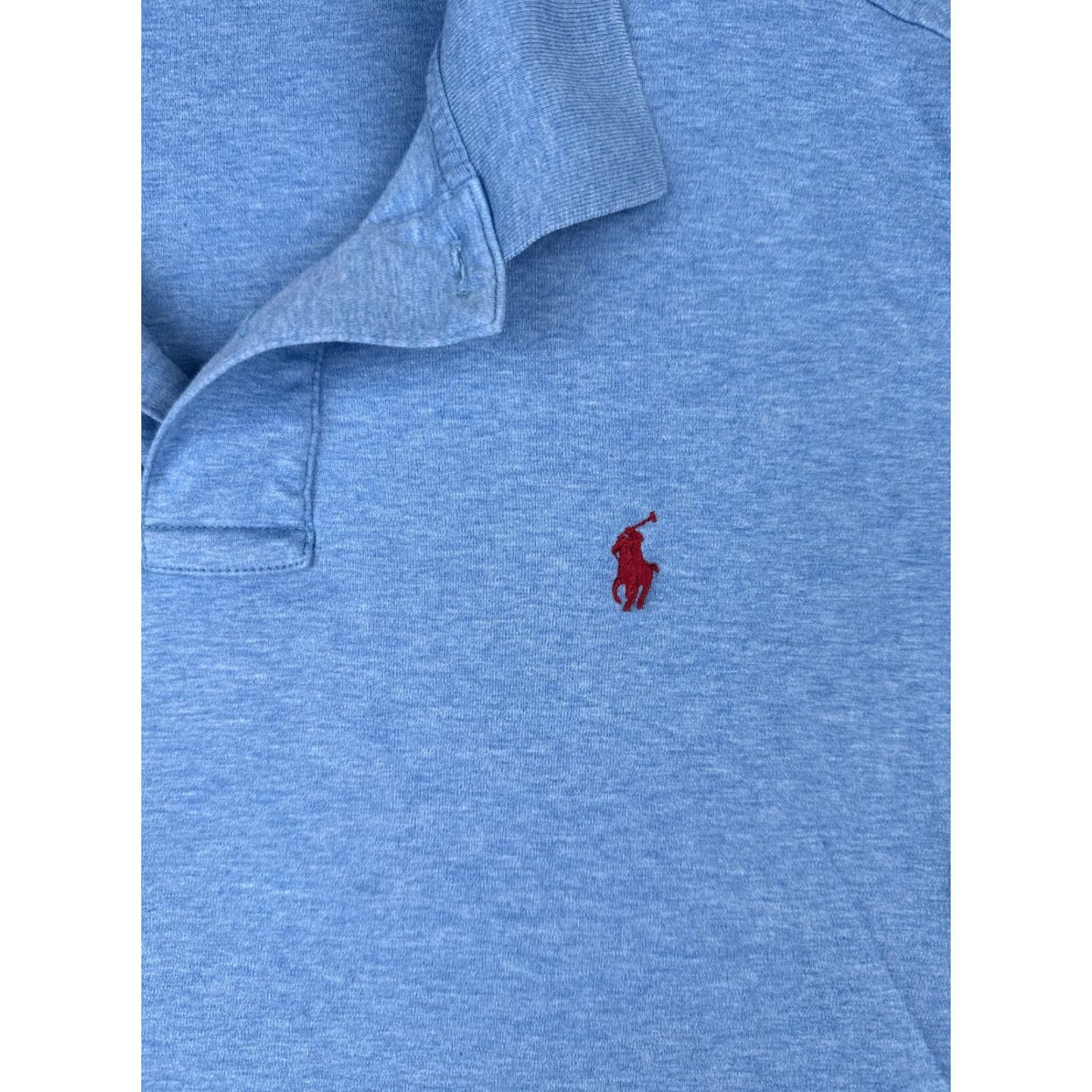 Ralph Lauren Ralph Lauren Polo Shirt Men XL Blue Pima Soft Cotton Short Sleeve Size US XL / EU 56 / 4 - 6 Thumbnail