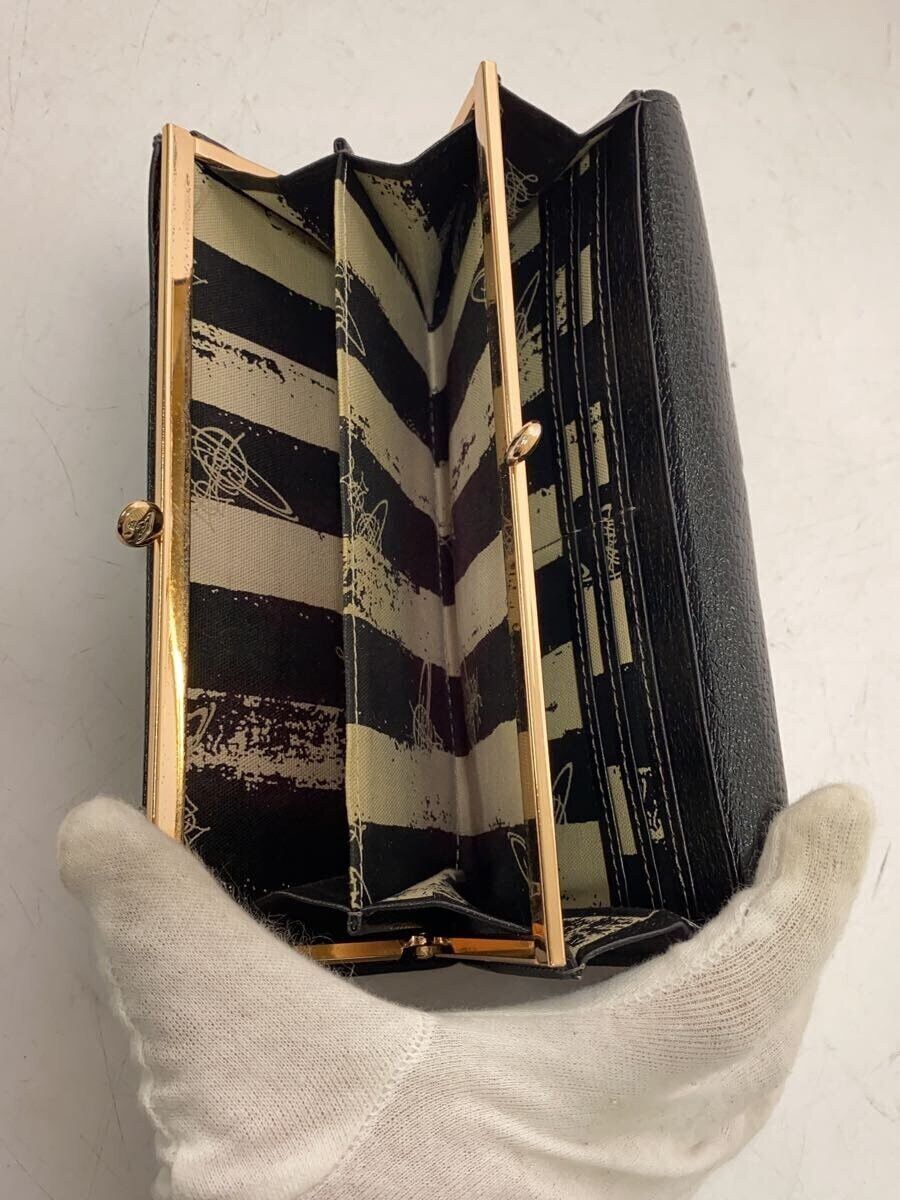Vivienne Westwood Vivienne Westwood Lthr Long Wallet Black Size ONE SIZE - 4 Thumbnail