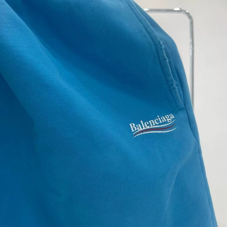 Balenciaga Balenciaga size L Blue Coke Shorts Size US 27 - 3 Thumbnail