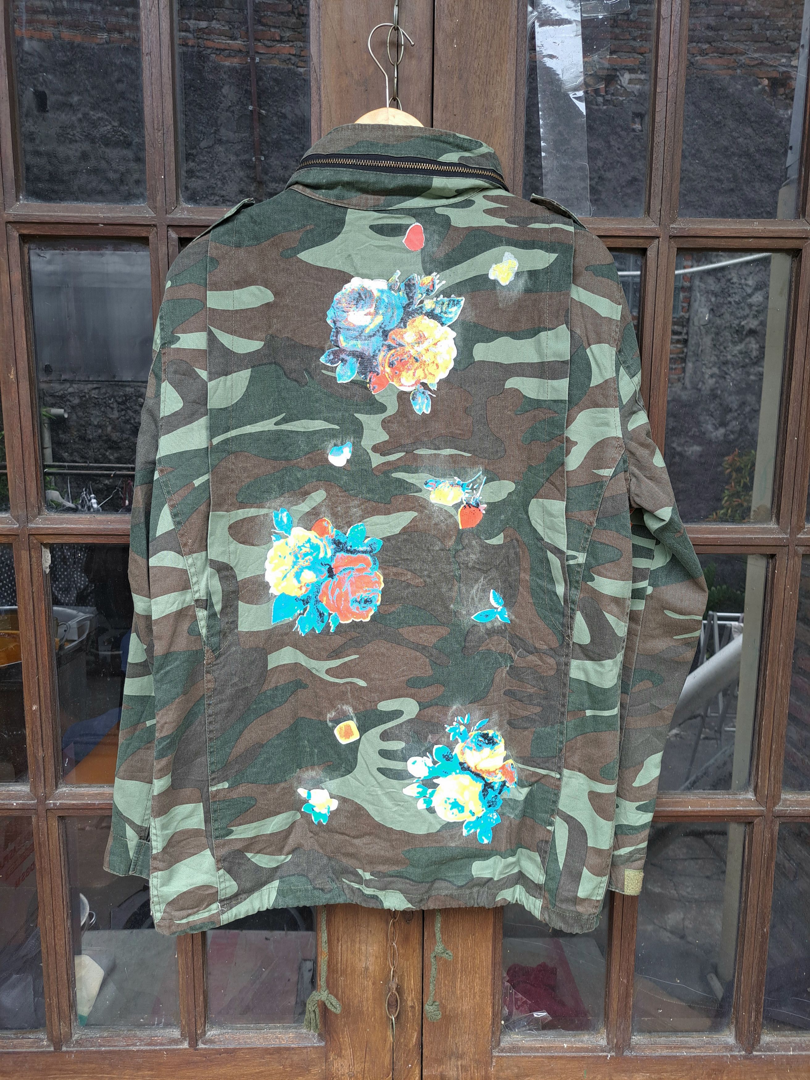 Wacko Maria Guilty Parties Flower Camouflage Cotton Jacket Mens Medium Size US M / EU 48-50 / 2 - 5 Thumbnail