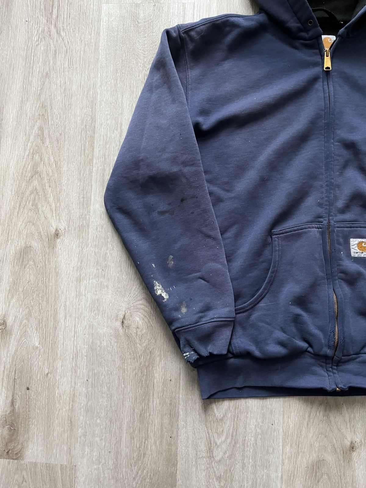 Carhartt Vintage Carhartt Zip-Up Hoodie Size US M / EU 48-50 / 2 - 2 Thumbnail